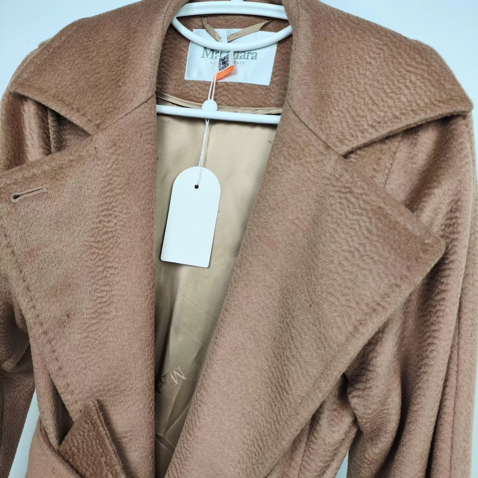 Max Mara MAXMARA Women's Brown Camel Coat 32 241218LJFVQ06 Size XXS / US 00 / IT 34 - 7 Thumbnail