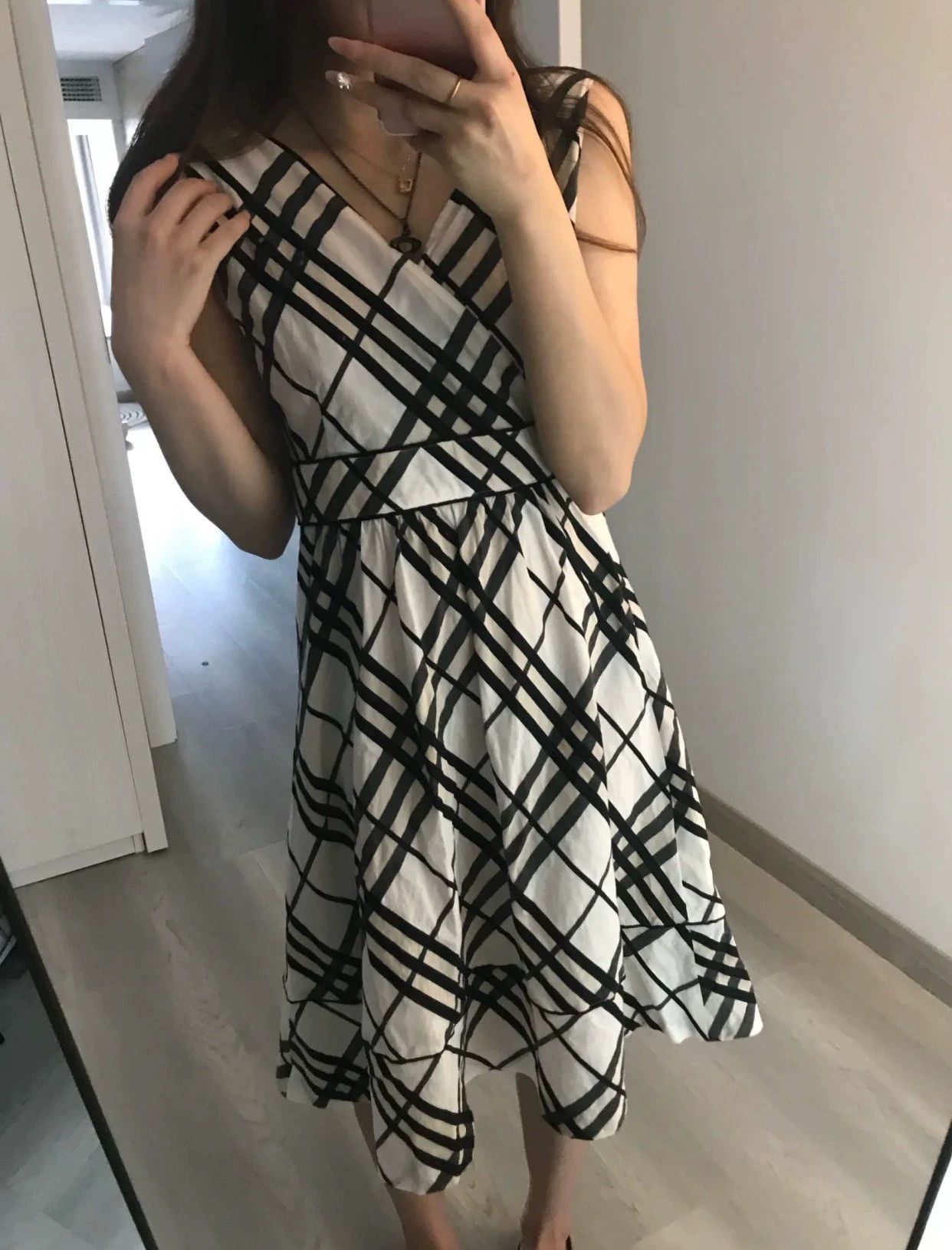 Burberry Burberry Vintage Check Cotton Dress - dmc Size US M / EU 48-50 / 2 - 1 Thumbnail