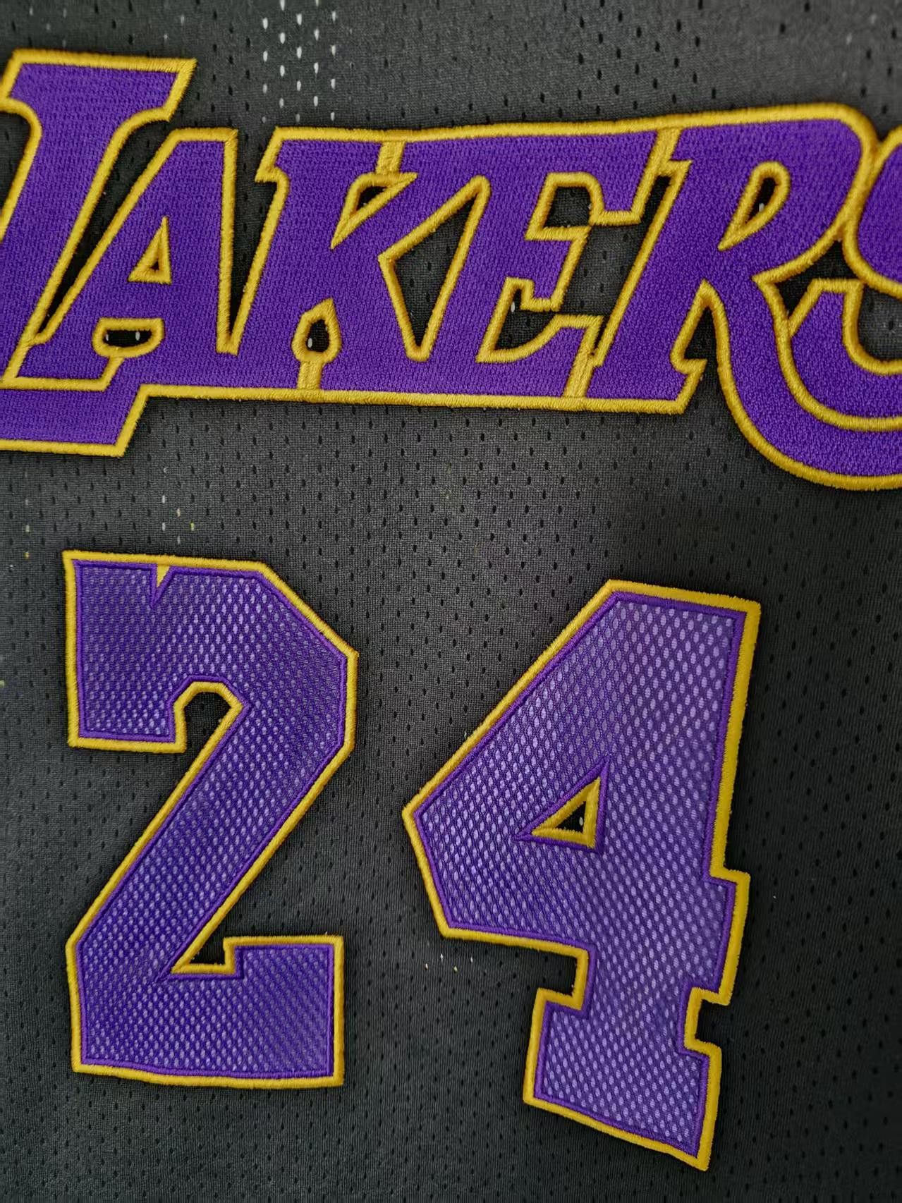 NBA Kobe Bryant Jersey Los Angeles Lakers 24 Double Stitched XXL Size US XXL / EU 58 / 5 - 4 Thumbnail