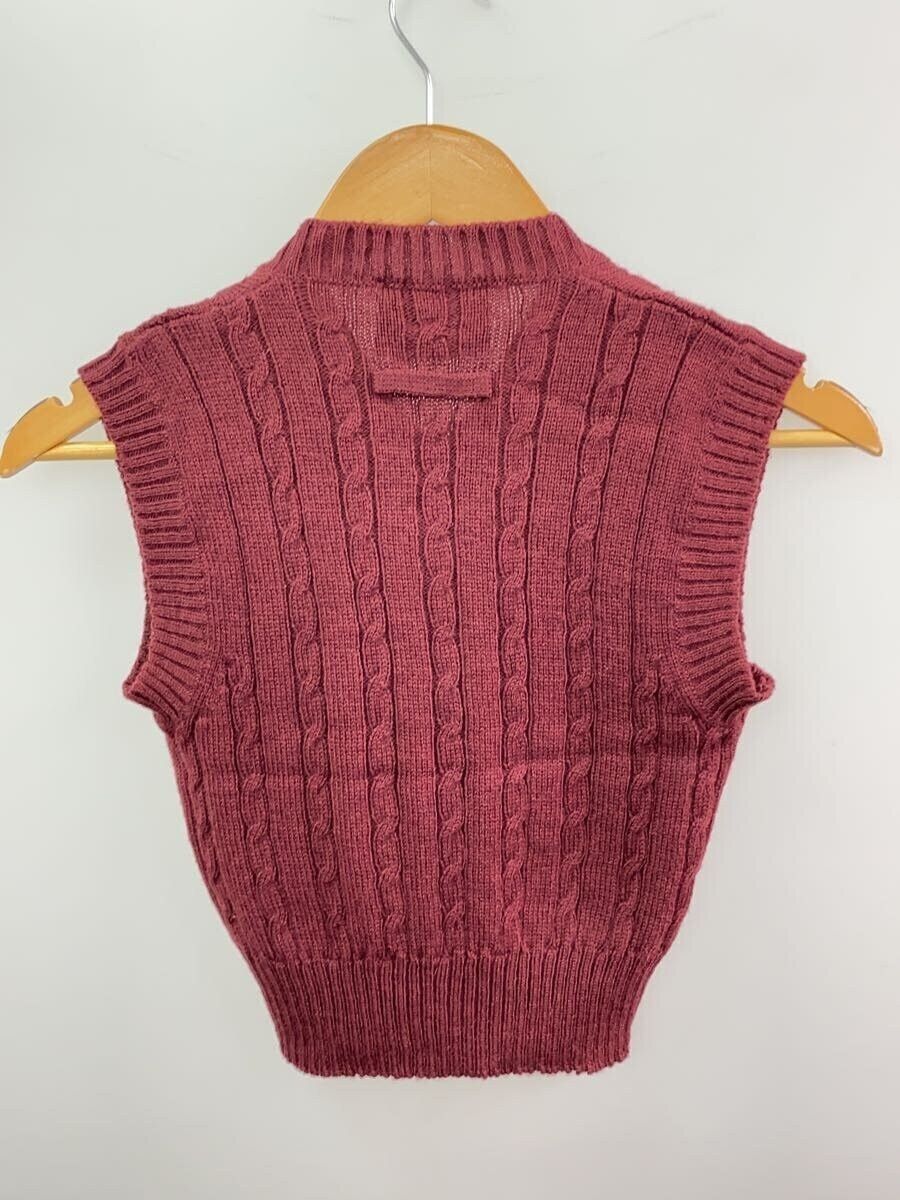 Jean Paul Gaultier Cable Knit Wool Sweater Vest Size M / US 6-8 / IT 42-44 - 2 Thumbnail
