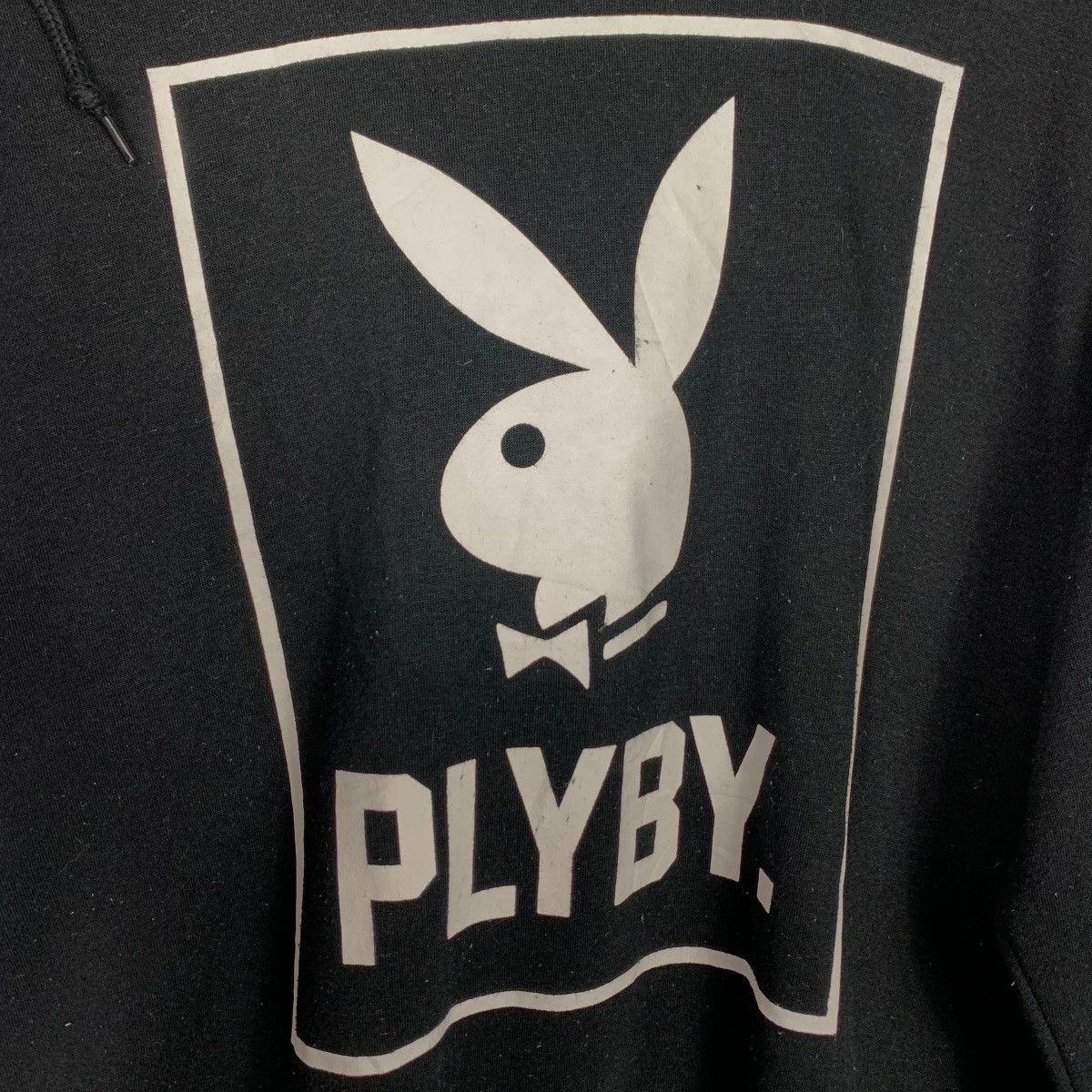 Playboy PLAYBOY Bunny Big Logo Pullover Hoodies Sweatshirt #2057-C89 Size US L / EU 52-54 / 3 - 12 Thumbnail
