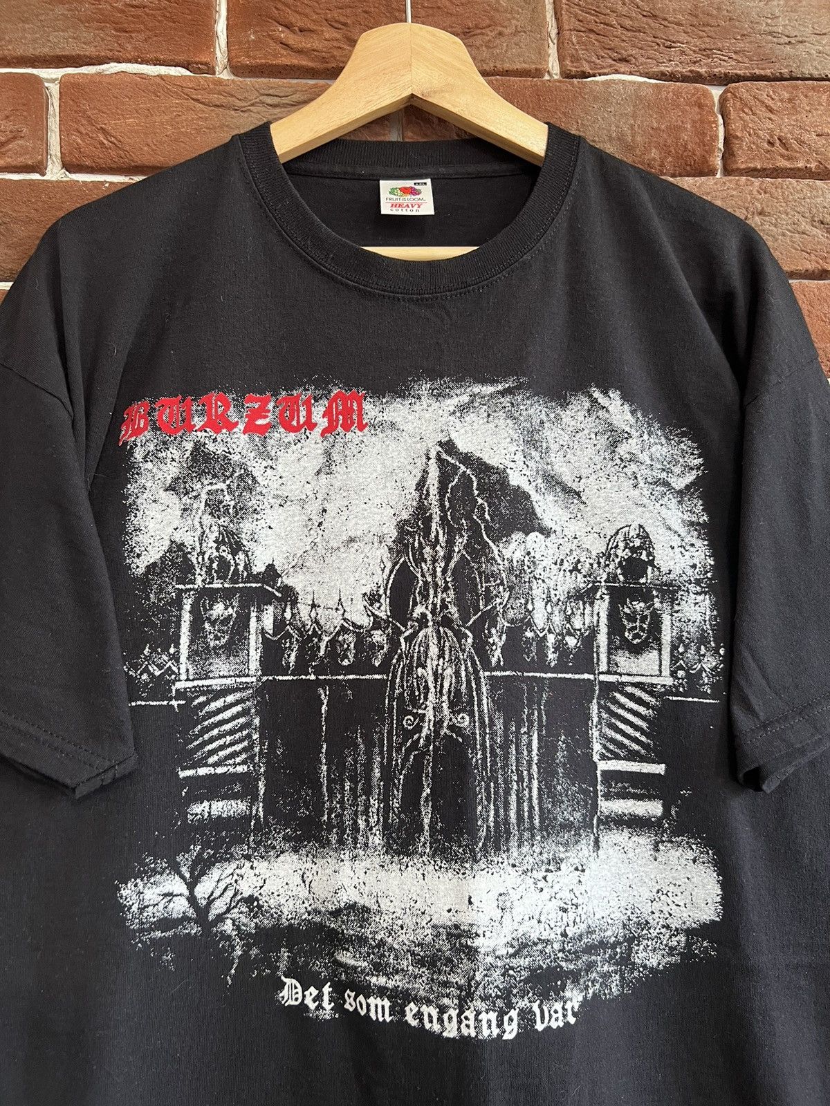 Band Tees Rare Burzum Det Som Black Metal Tshirt XXL Kanye opium Size US XXL / EU 58 / 5 - 3 Thumbnail