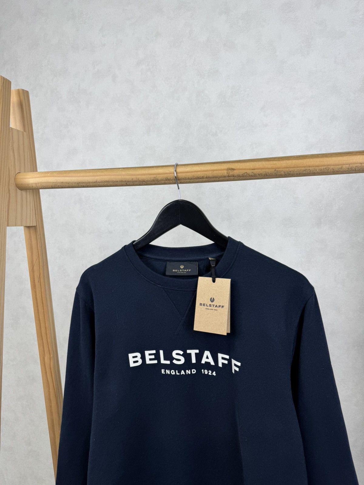 Belstaff Belstaff crew neck signature sweatshirt Size US L / EU 52-54 / 3 - 2 Thumbnail