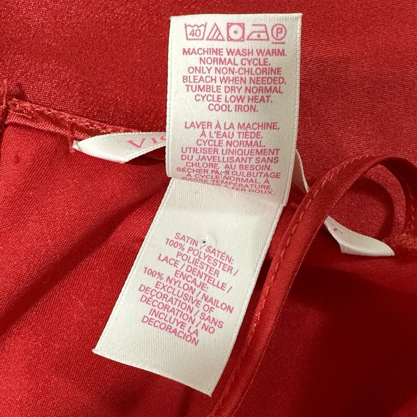 Victoria's Secret Victoria's Secret Medium Satin Slip Dress Babydoll Pajamas Size ONE SIZE - 4 Thumbnail