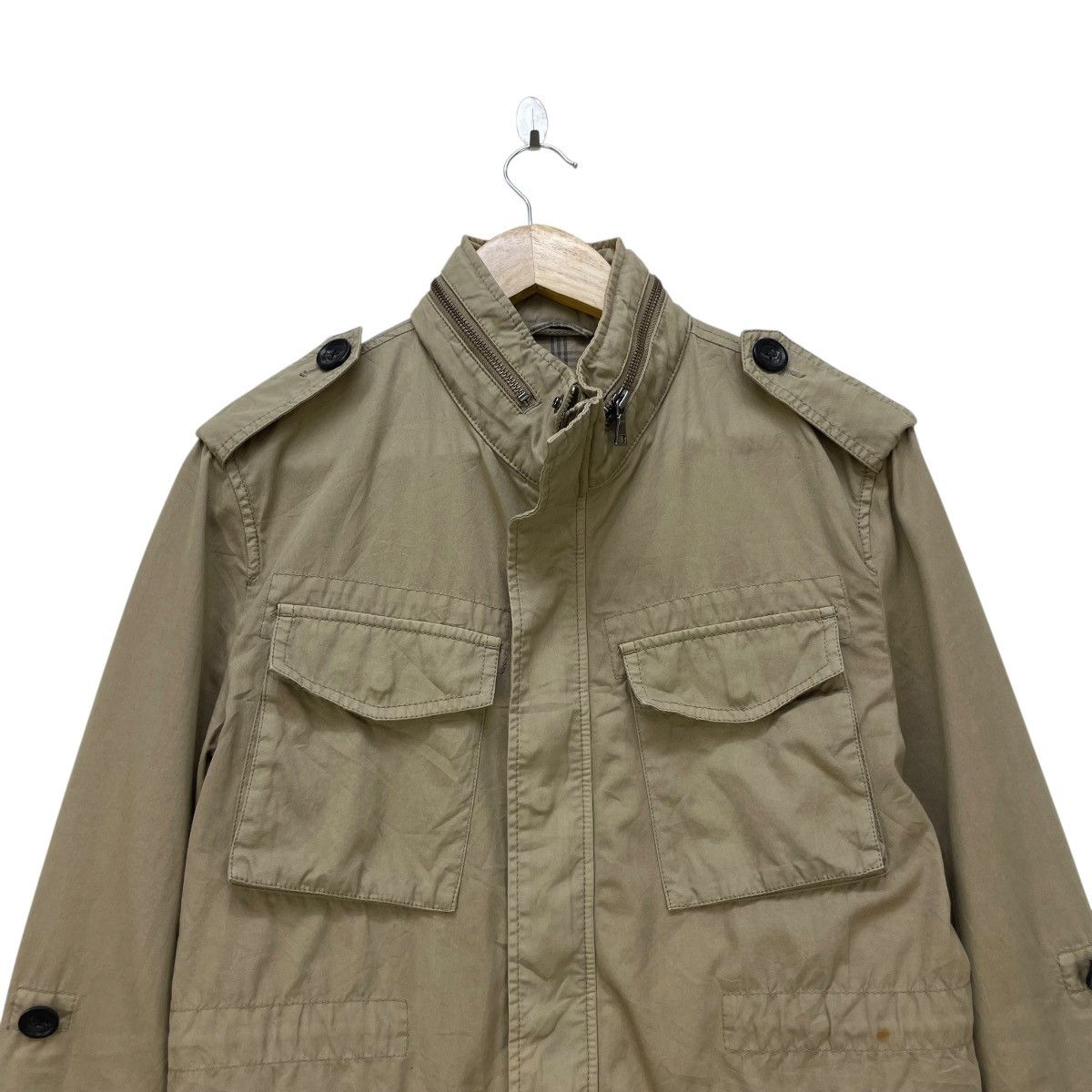 Autumn Cashmere Burberrys Black Label Utility Style Jacket Size US M / EU 48-50 / 2 - 3 Thumbnail