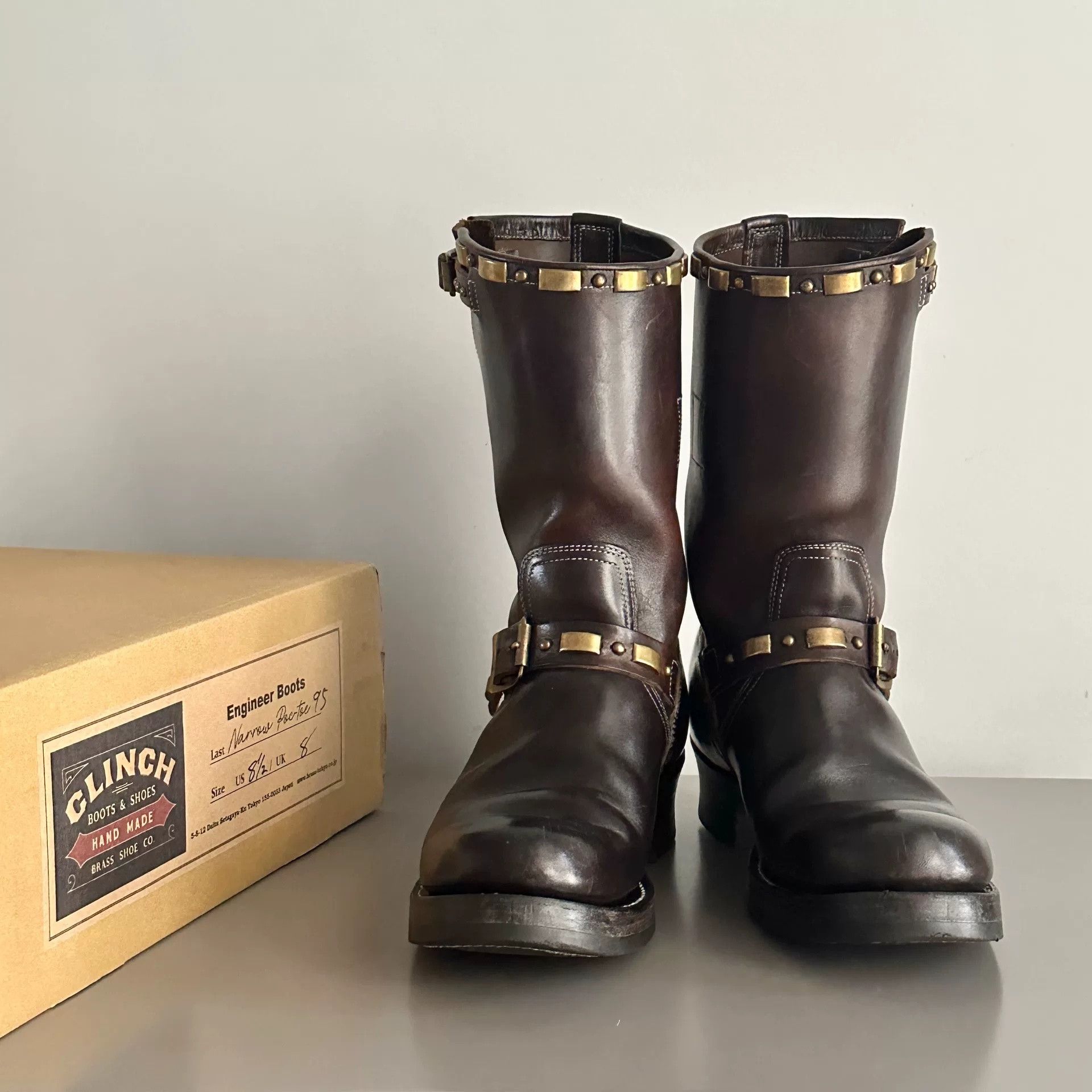 Clinch Boots Clinch x BSW Horsehide Engineer Boots Size US 8.5 / EU 41-42 - 2 Thumbnail