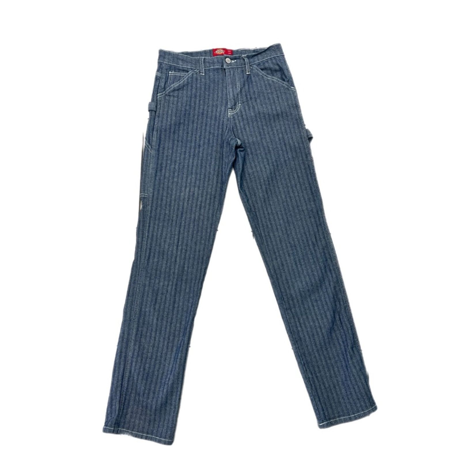 Dickies Dickies Herringbone Carpenter Blue Pants Size 28" / US 6 / IT 42 - 1 Thumbnail