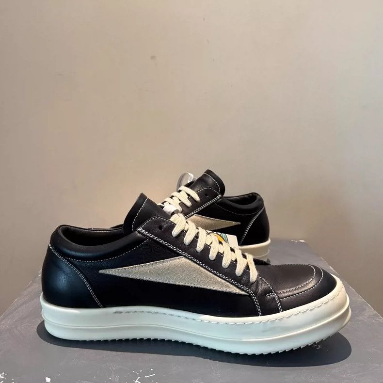Rick Owens rick owens Cowhide classic low-top ro vans skateboard shoes Size US 9 / EU 42 - 3 Thumbnail