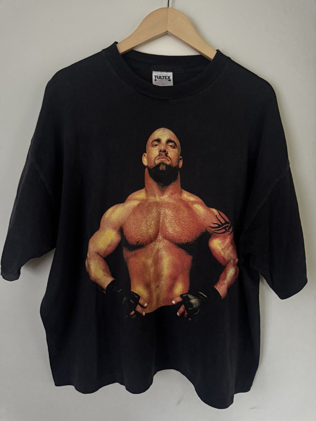 WWF Rare 90s Y2K WWF Goldberg Wrestling Tee Vintage Size US XL / EU 56 / 4 - 1 Thumbnail