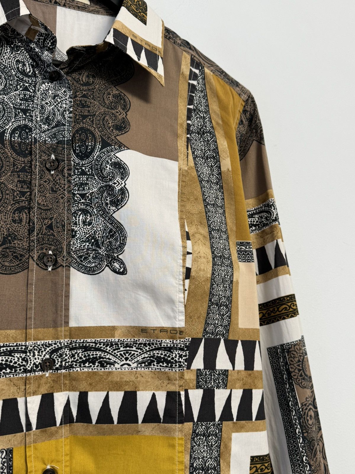 Etro Etro Button Blouse Luxury Size 48 Size M / US 6-8 / IT 42-44 - 7 Thumbnail
