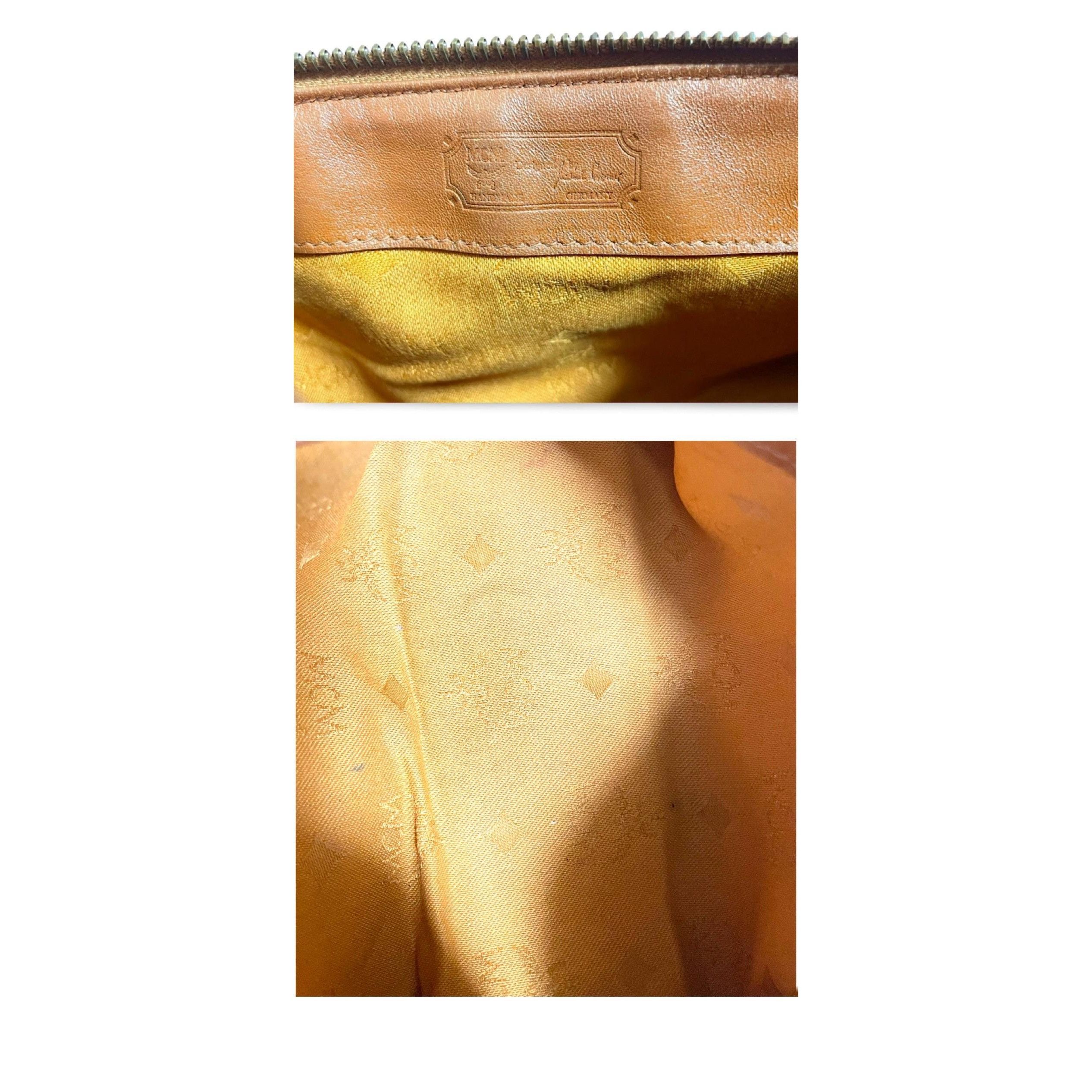 MCM Vintage MCM classic brown monogram mini speedy bag. Size ONE SIZE - 7 Thumbnail