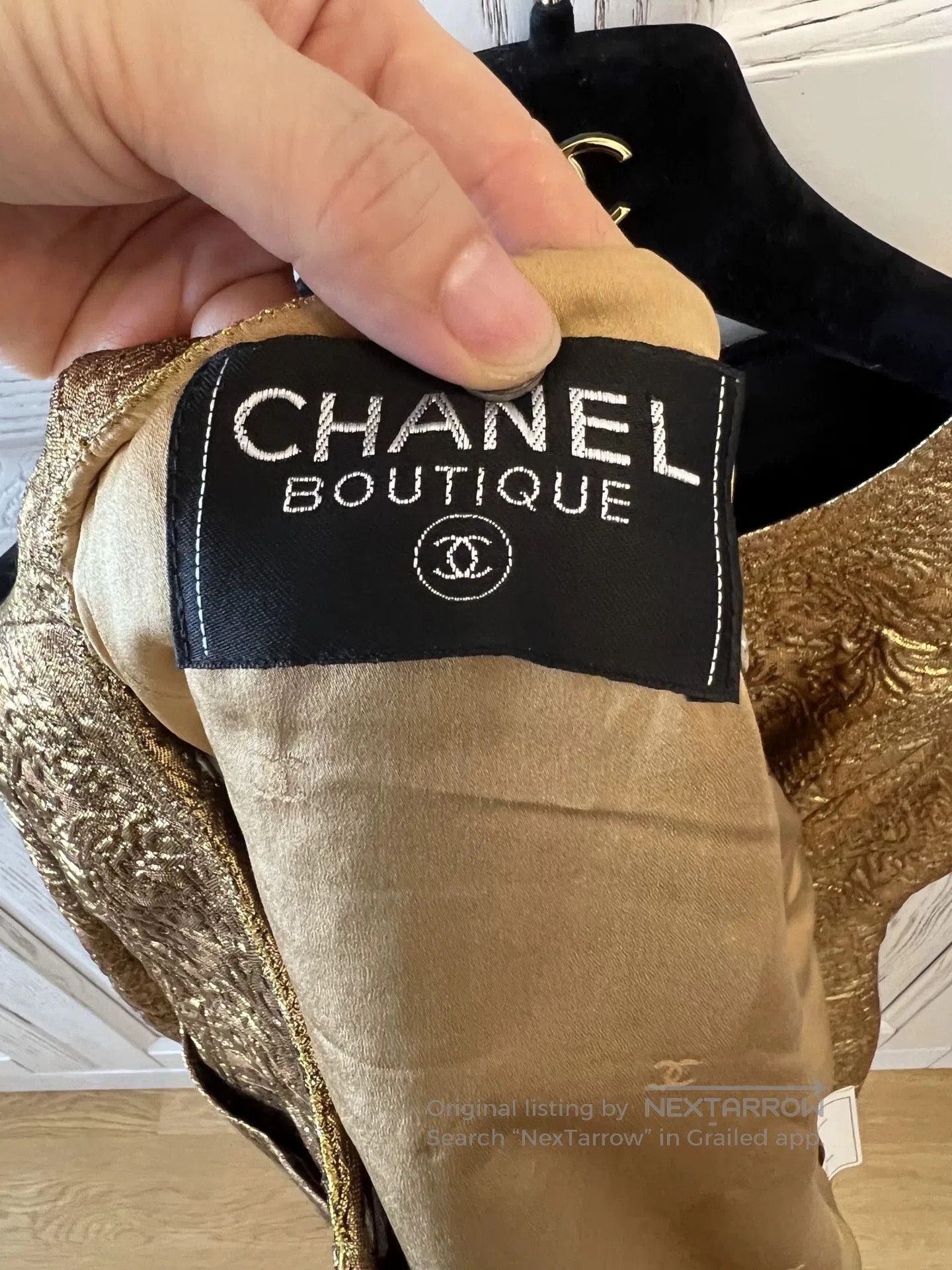 Chanel Chanel Vintage Nishijin Weave Suit. Size XS / US 0-2 / IT 36-38 - 5 Thumbnail