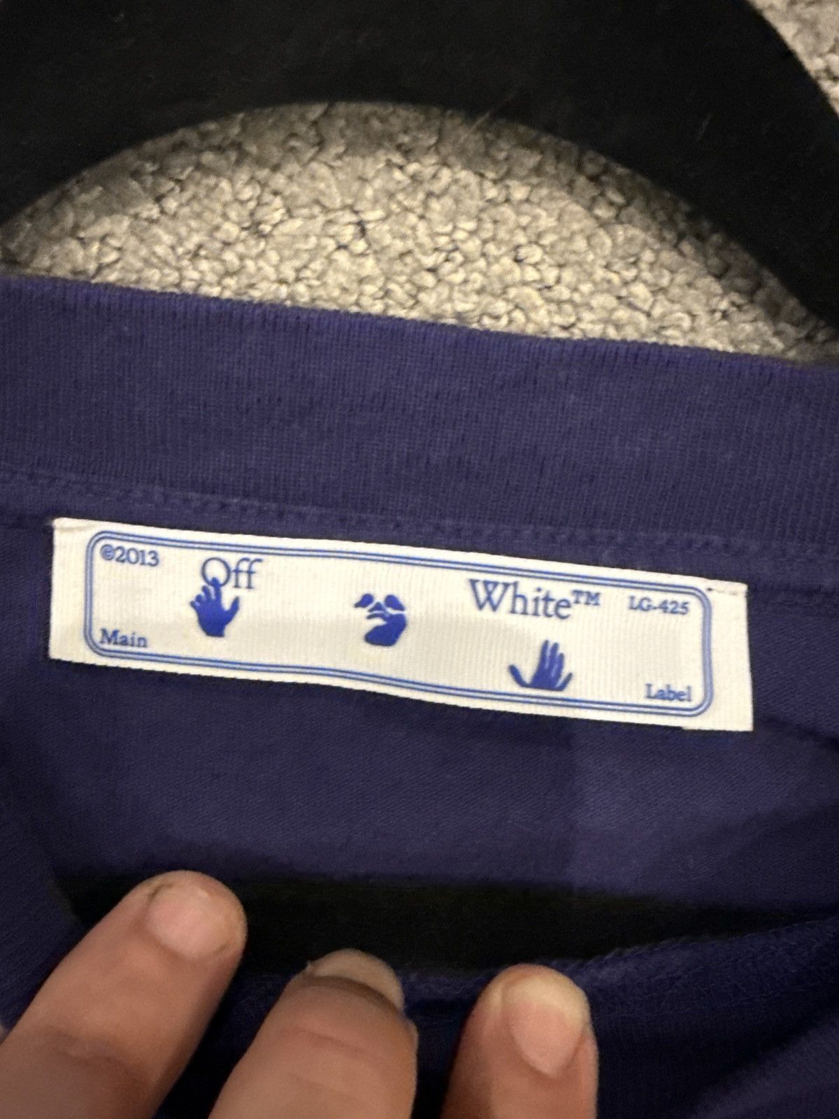Off-White Off-white marker two tone t-shirt Size US L / EU 52-54 / 3 - 5 Thumbnail