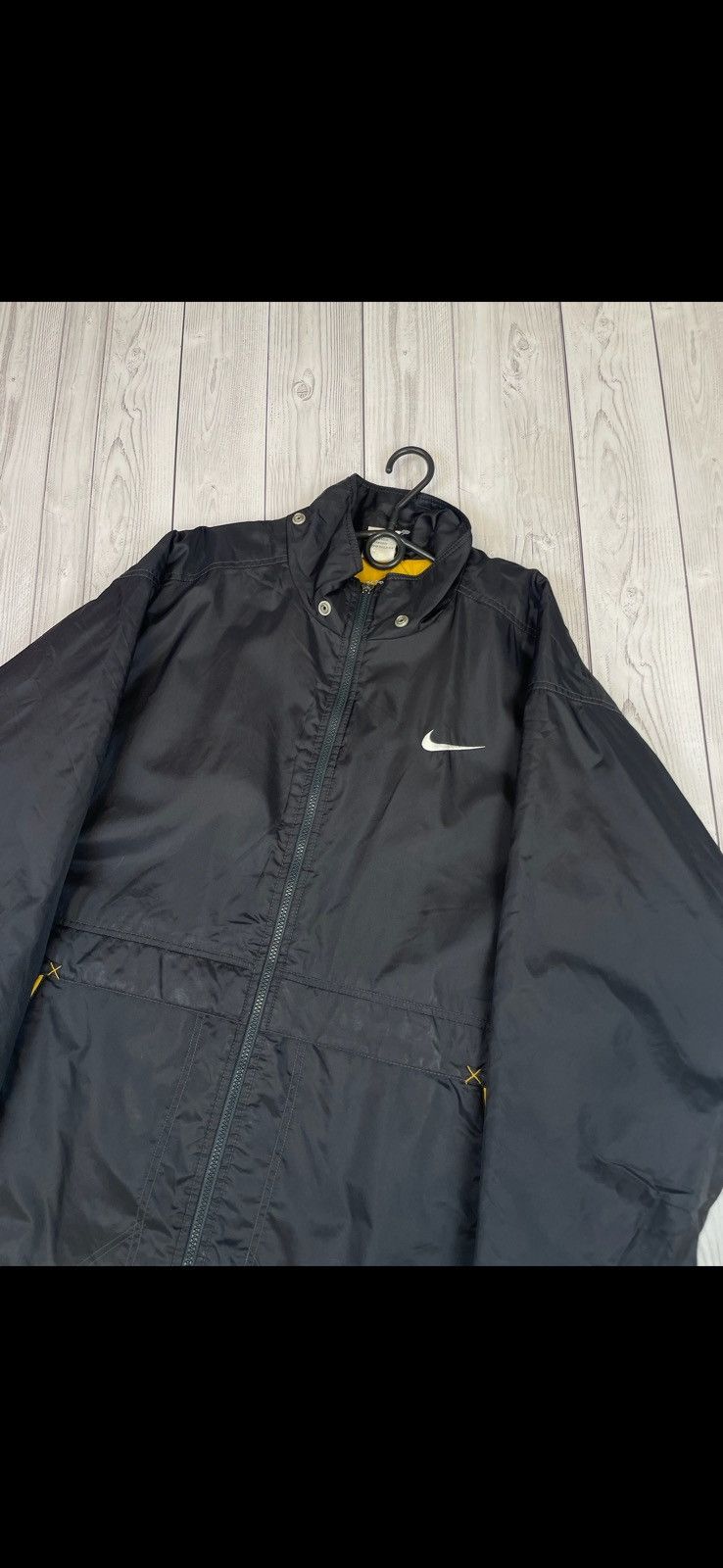 Nike Vintage nike parka jacket size M big swoosh logo rare Size US M / EU 48-50 / 2 - 10 Thumbnail