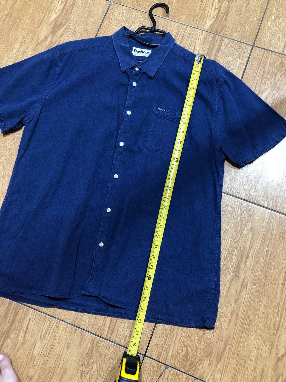 Barbour luxury shirt Barbour blue Vintage streetwear Y2K Size US XL / EU 56 / 4 - 10 Thumbnail