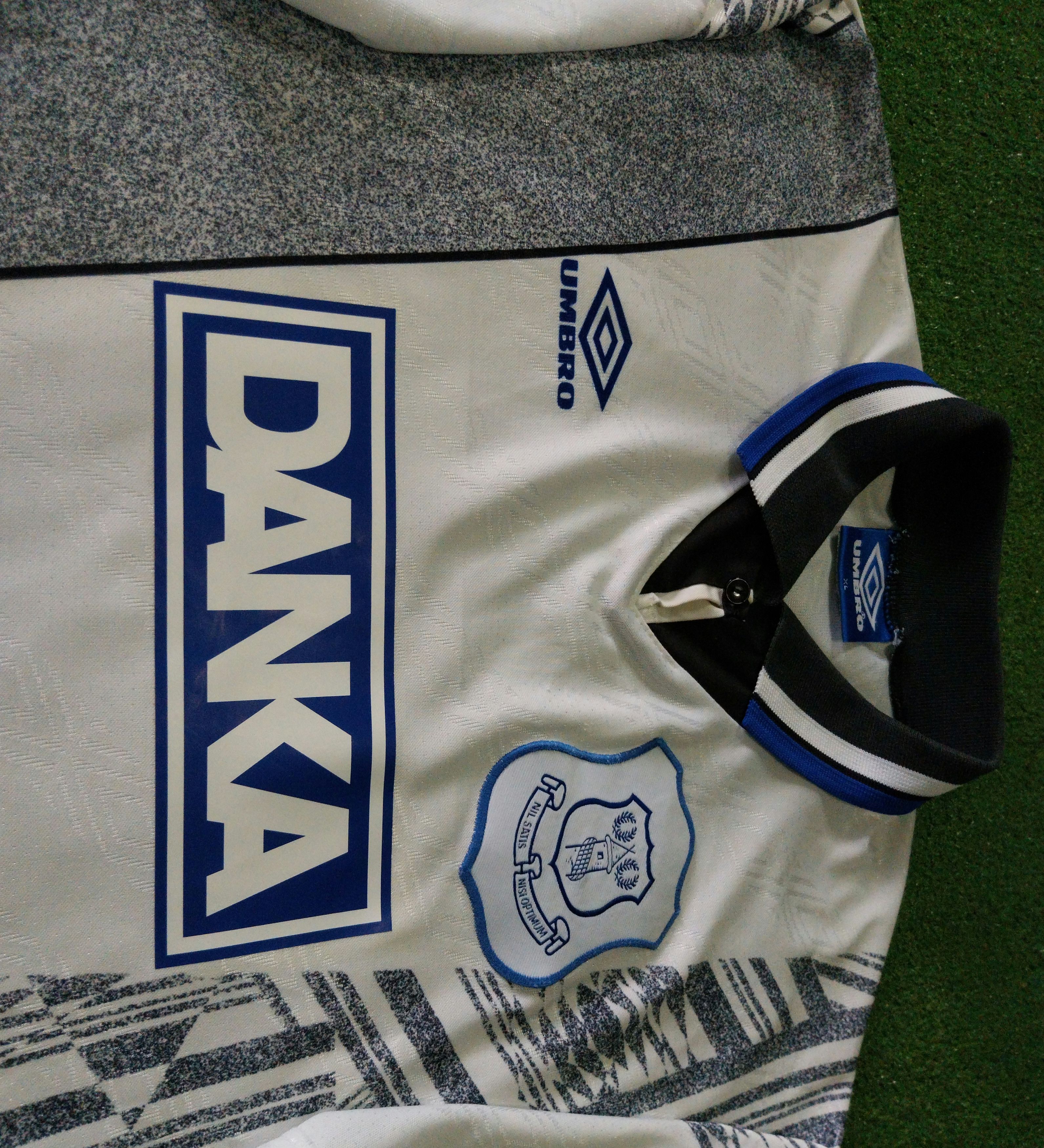 Umbro Everton away 1996/1997 andrei kanchelskis jersey football Size US XL / EU 56 / 4 - 3 Thumbnail