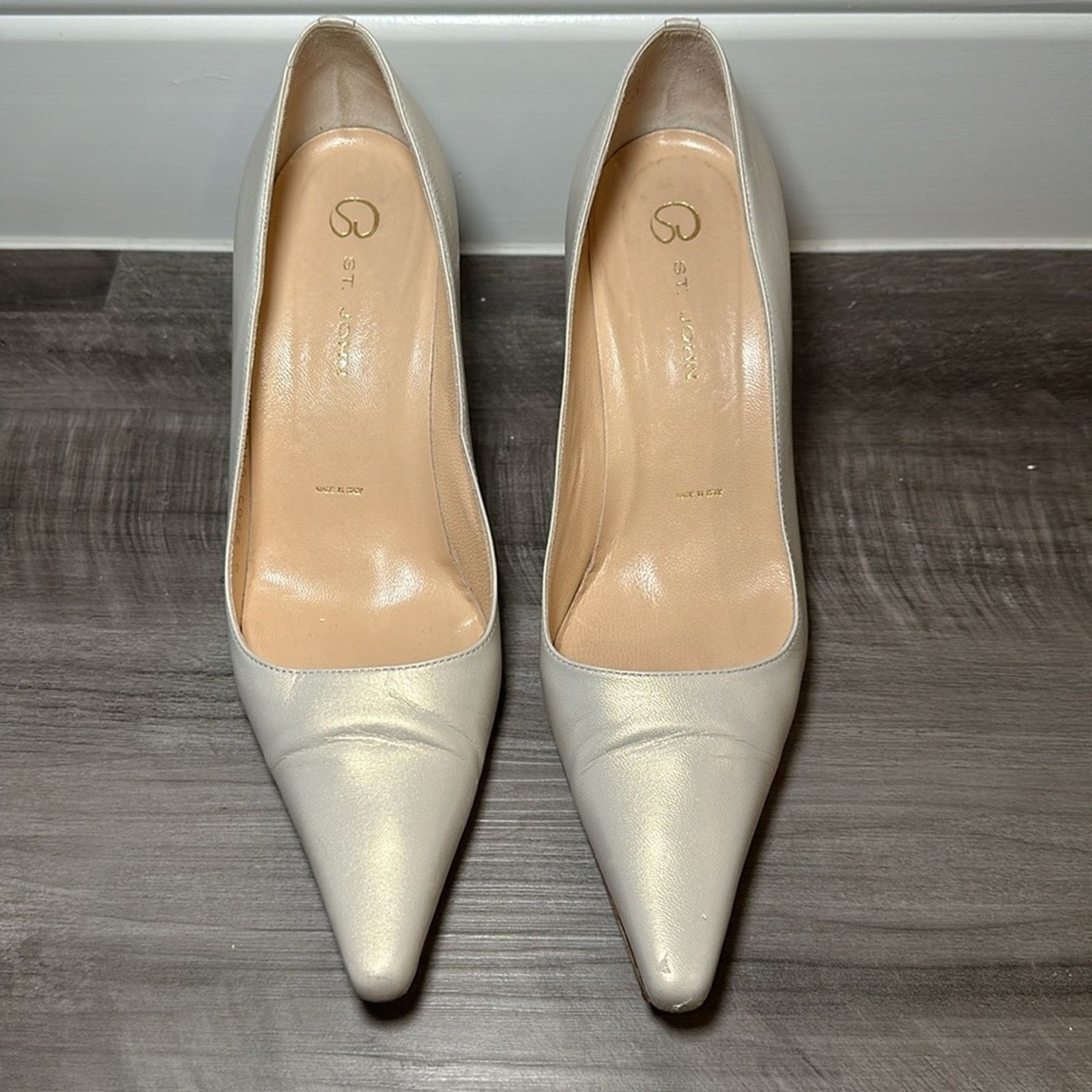 St. John St. John Laminated Leather Heel - 7B Size US 7 / IT 37 - 2 Thumbnail