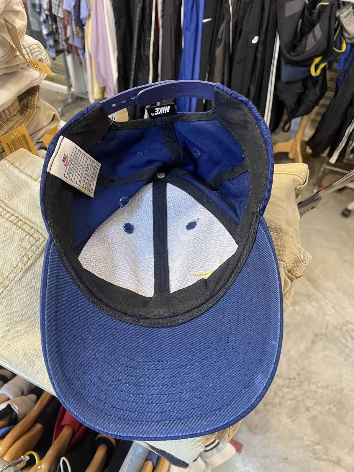 Nike Vintage Nike Spell Out Cap Size ONE SIZE - 7 Thumbnail