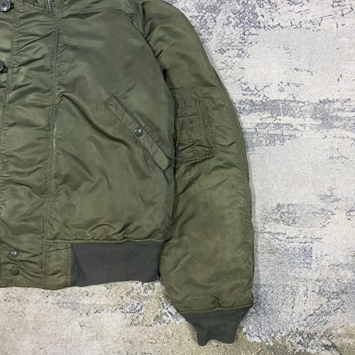 Alpha Industries Jacket Flying Man Heavy Attached Hood N-2B Size US M / EU 48-50 / 2 - 3 Thumbnail