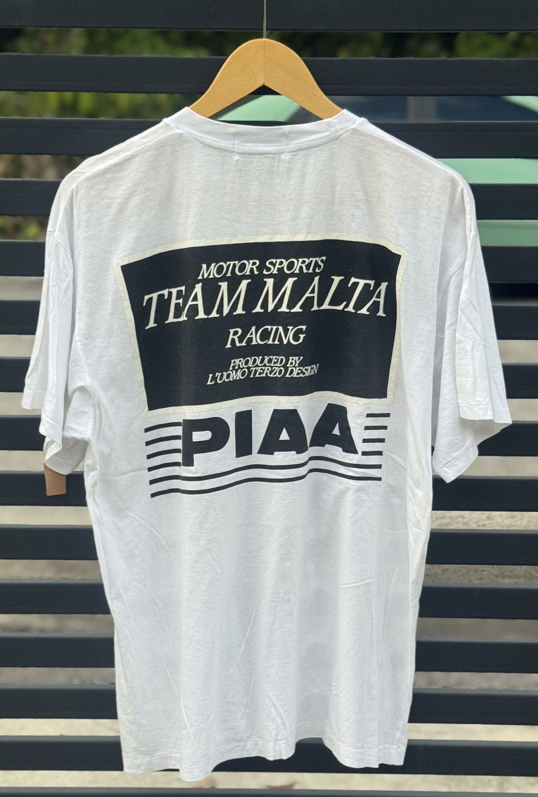Vintage Vintage PIAA Racing Team Malta Shirt Size US L / EU 52-54 / 3 - 1 Thumbnail