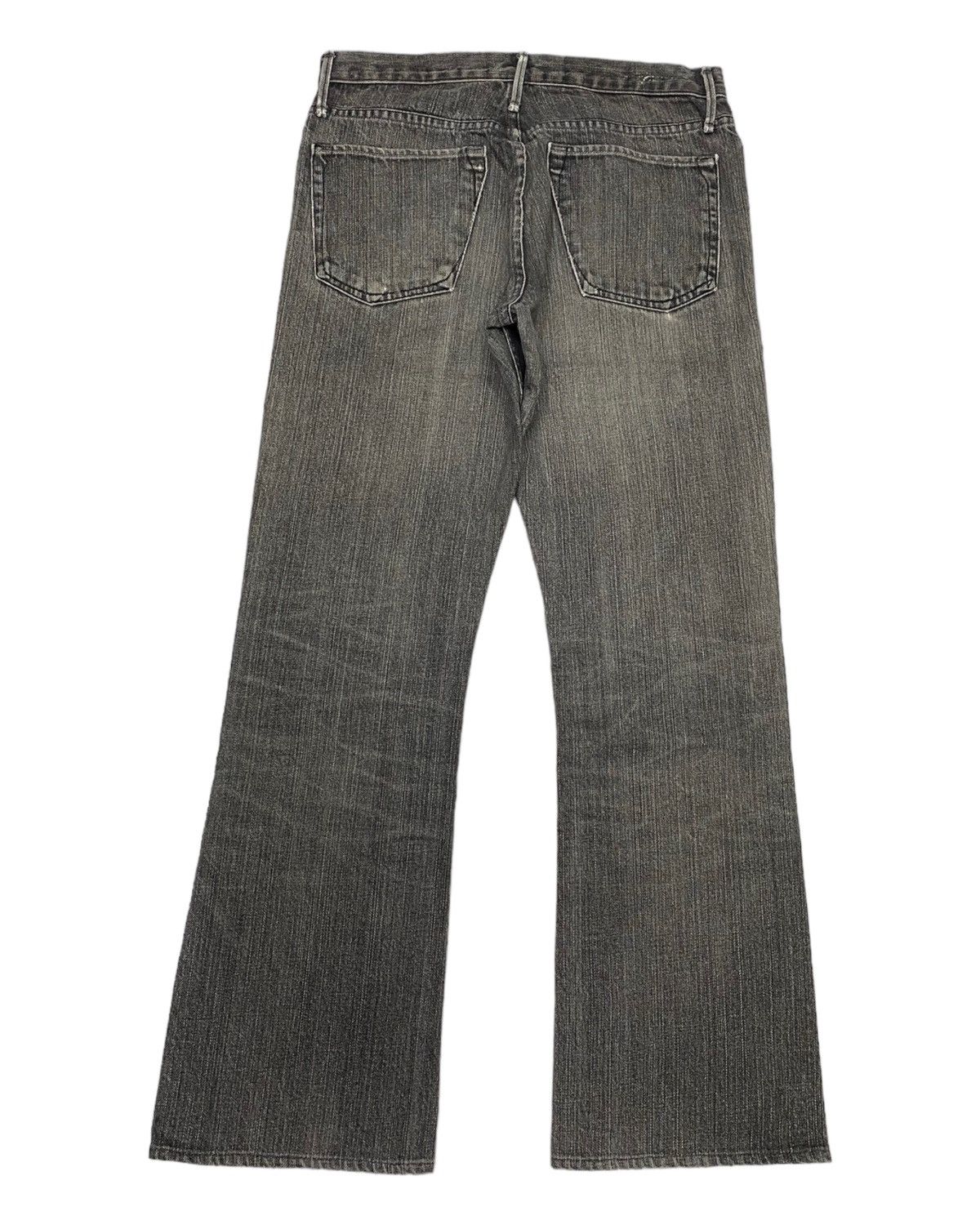 Hysteric Glamour × Japanese Brand FLARE JEANS EARNEST SEWN DISTRESSED DENIM TRUE RELIGION INSP Size US 30 / EU 46 - 2 Thumbnail