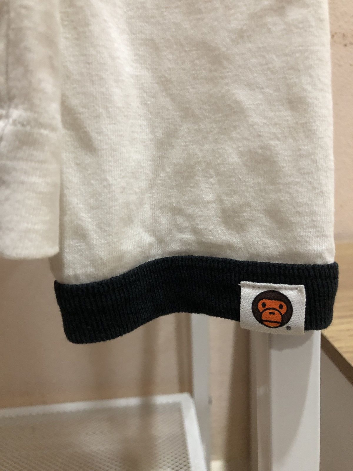 Bape OG 2007 Baby Milo Junk Food Long Sleeve Shirts Size US M / EU 48-50 / 2 - 7 Thumbnail