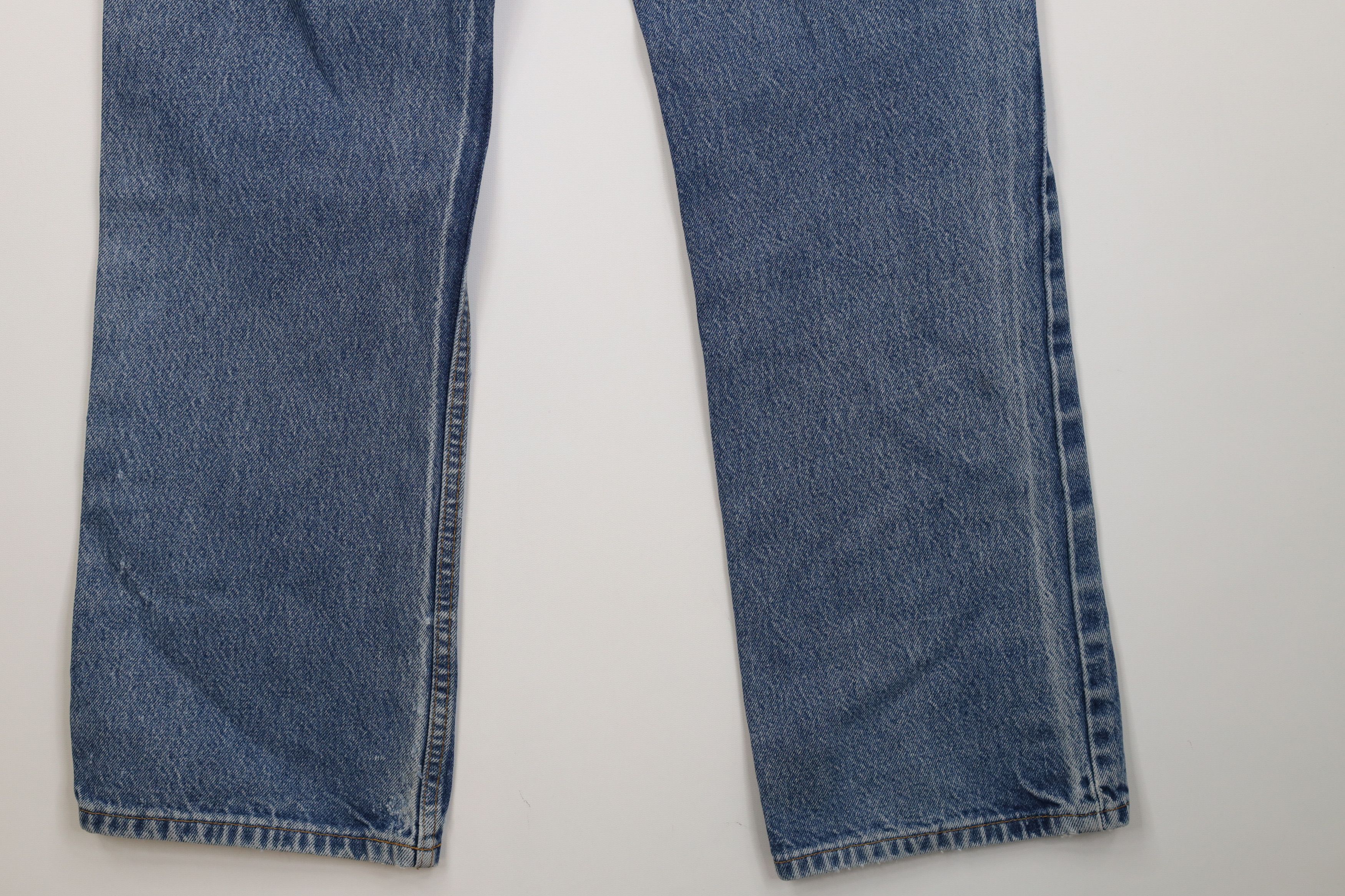 Levi's Vintage Y2K Levis 517 Flared Bootcut Denim Jeans Blue USA Size US 36 / EU 52 - 16 Thumbnail