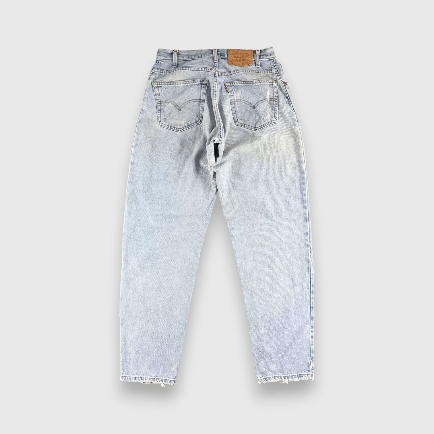 Levi's Vintage Levis 560 Jeans Distress Faded Blue Denim -J559 Size US 30 / EU 46 - 2 Thumbnail