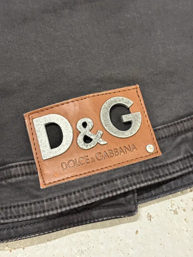 Dolce & Gabbana SS2004 Dolce & Gabbana Black Eyelet Perfecto Jacket Size M / US 6-8 / IT 42-44 - 8 Thumbnail