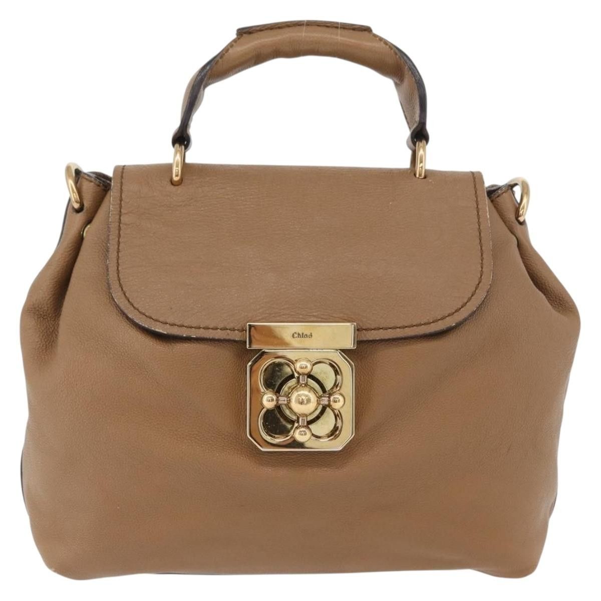 Chloe Chloe Elsie Convertible Satchel Leather Size ONE SIZE - 1 Thumbnail