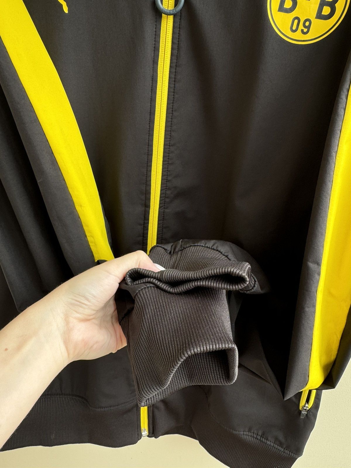 Puma BVB jersey jacket Borussia Dortmund Zip Up Training Track XL Size US XL / EU 56 / 4 - 5 Thumbnail