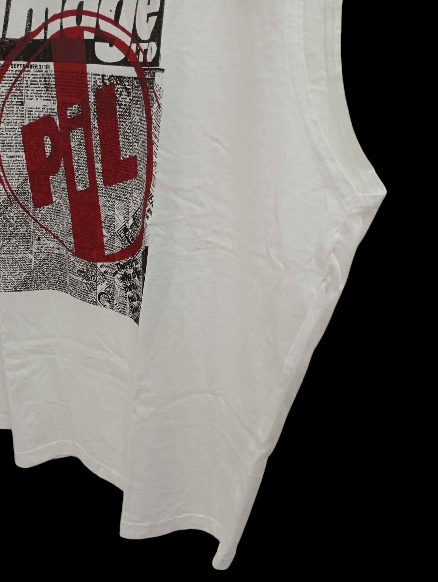 Band Tees × GU × Vintage 🔥🔥GU x PiL Public Image Limited Sleeveless T-Shirt Size US XL / EU 56 / 4 - 9 Thumbnail