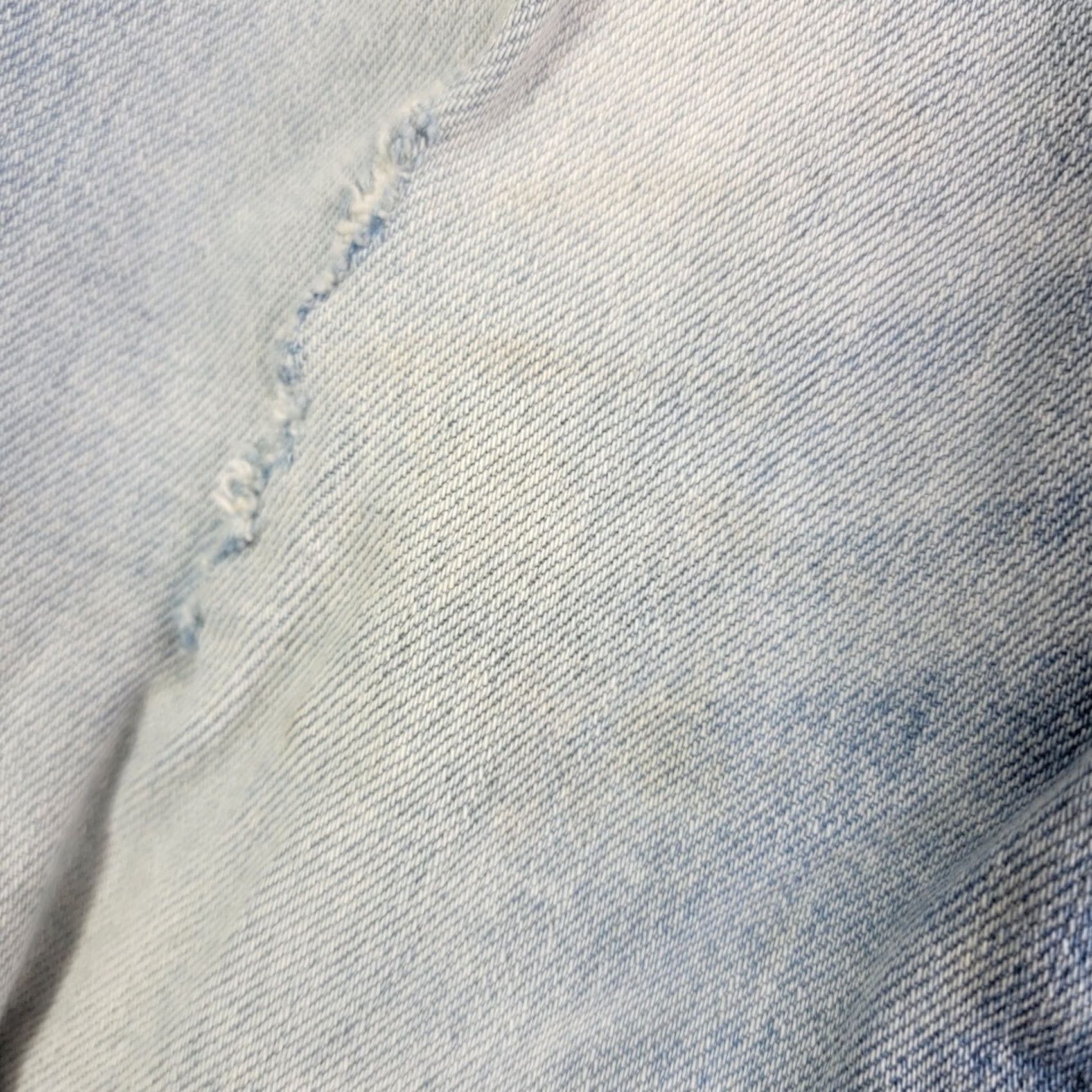 Vintage Aéropostale Jeans Women's 27 / 28 Blue Light Wash Athletic Skinny Distressed y2k Jeans Size 27" / US 4 / IT 40 - 3 Thumbnail