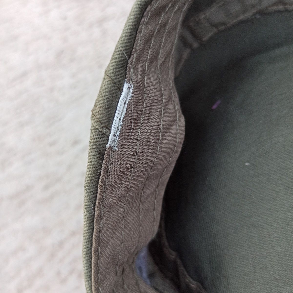 Unsound Rags Army green cadet hat. Unique design Size ONE SIZE - 18 Thumbnail