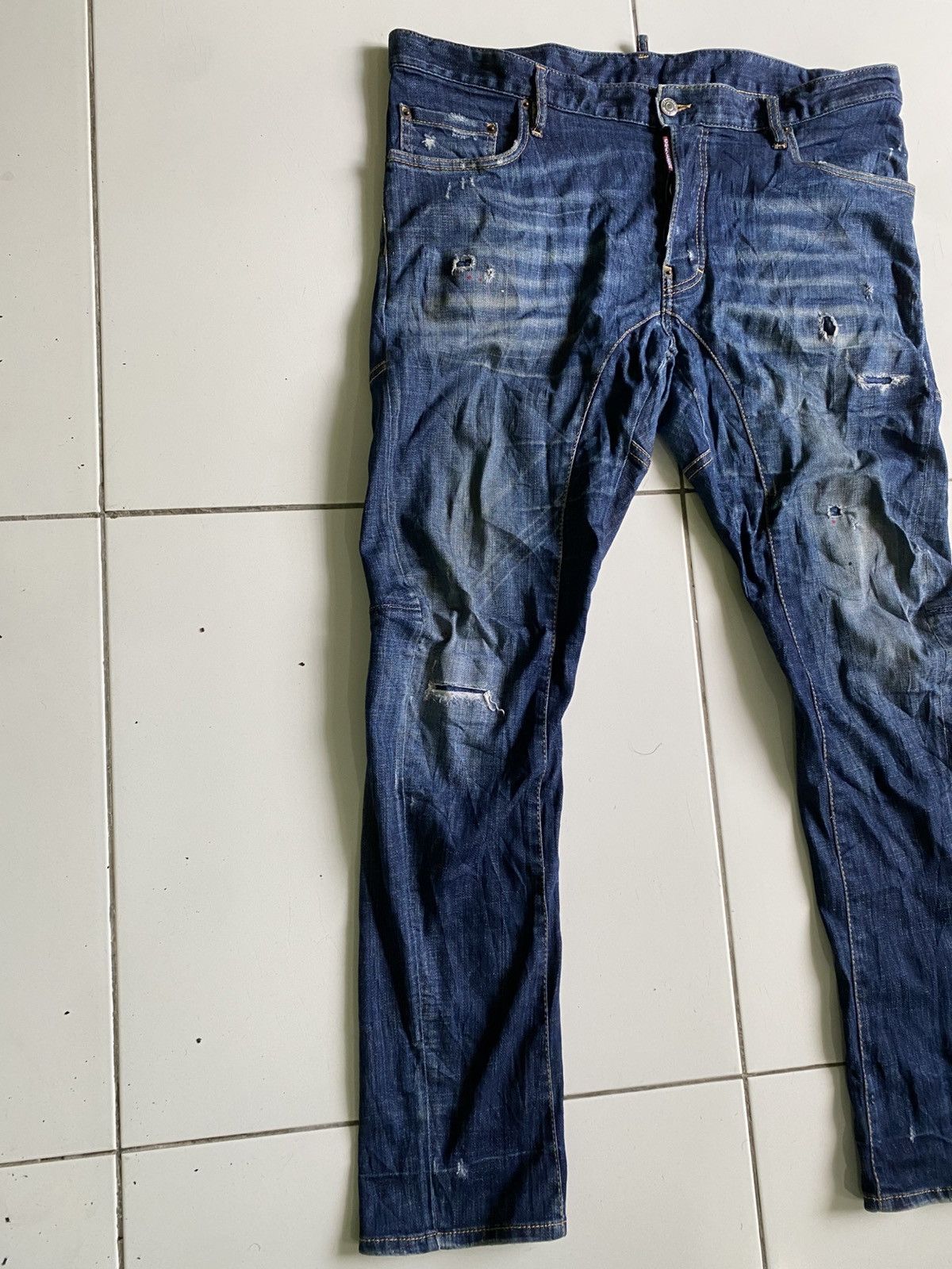 Dsquared2 Vintage Dsquared2 tidy Bikes jeans Size US 44 / EU 60 - 3 Thumbnail