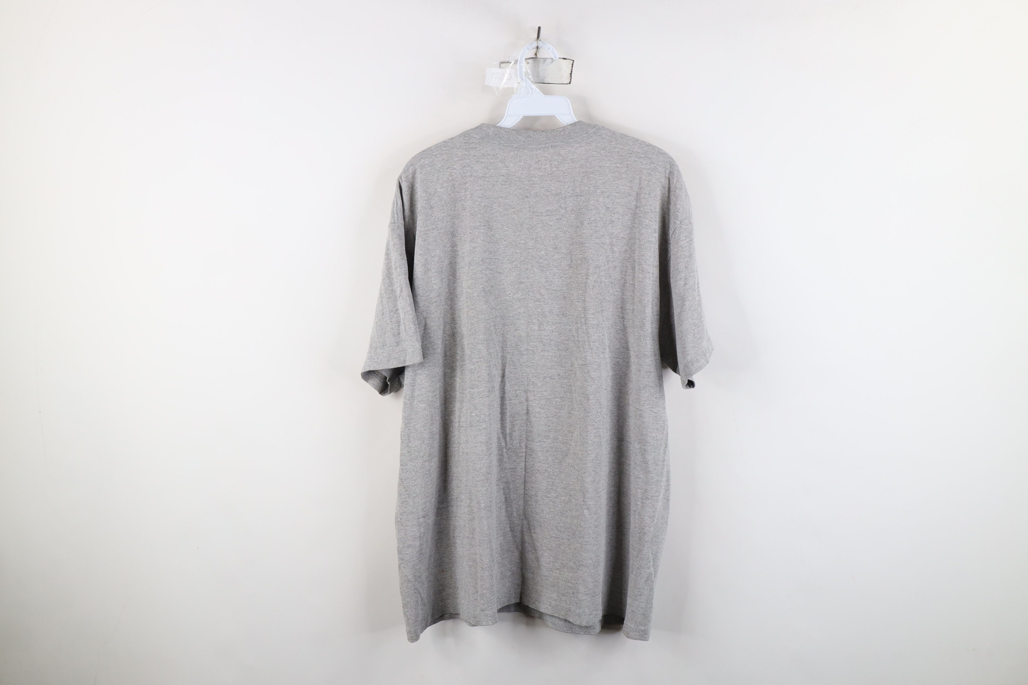 Fox Racing Vintage Fox Racing Spell Out Big Logo Motocross T-Shirt Gray Size US XL / EU 56 / 4 - 10 Thumbnail