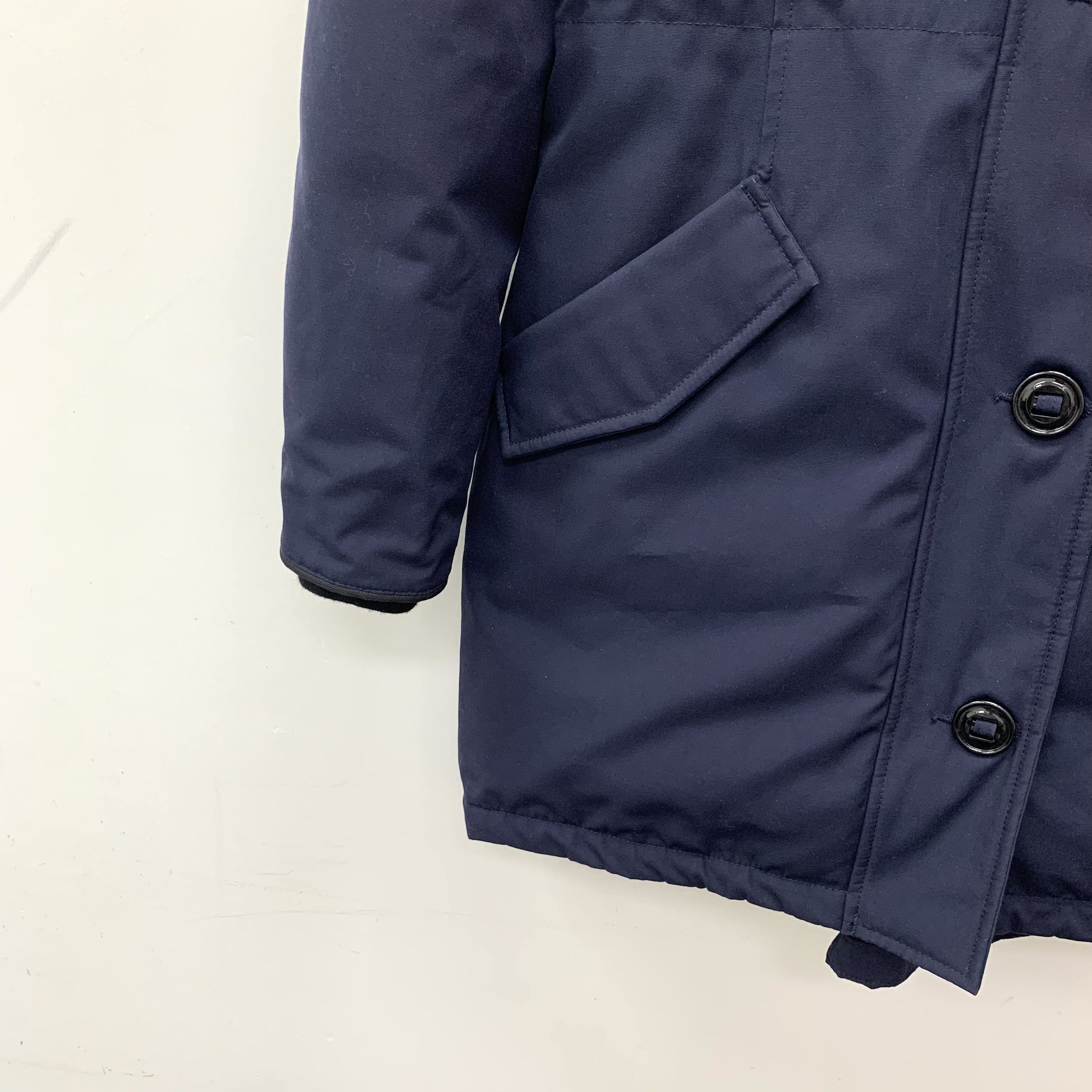 Hermes Canada Goose Rossclair Navy Down Jacket (Size M) Size US M / EU 48-50 / 2 - 5 Thumbnail