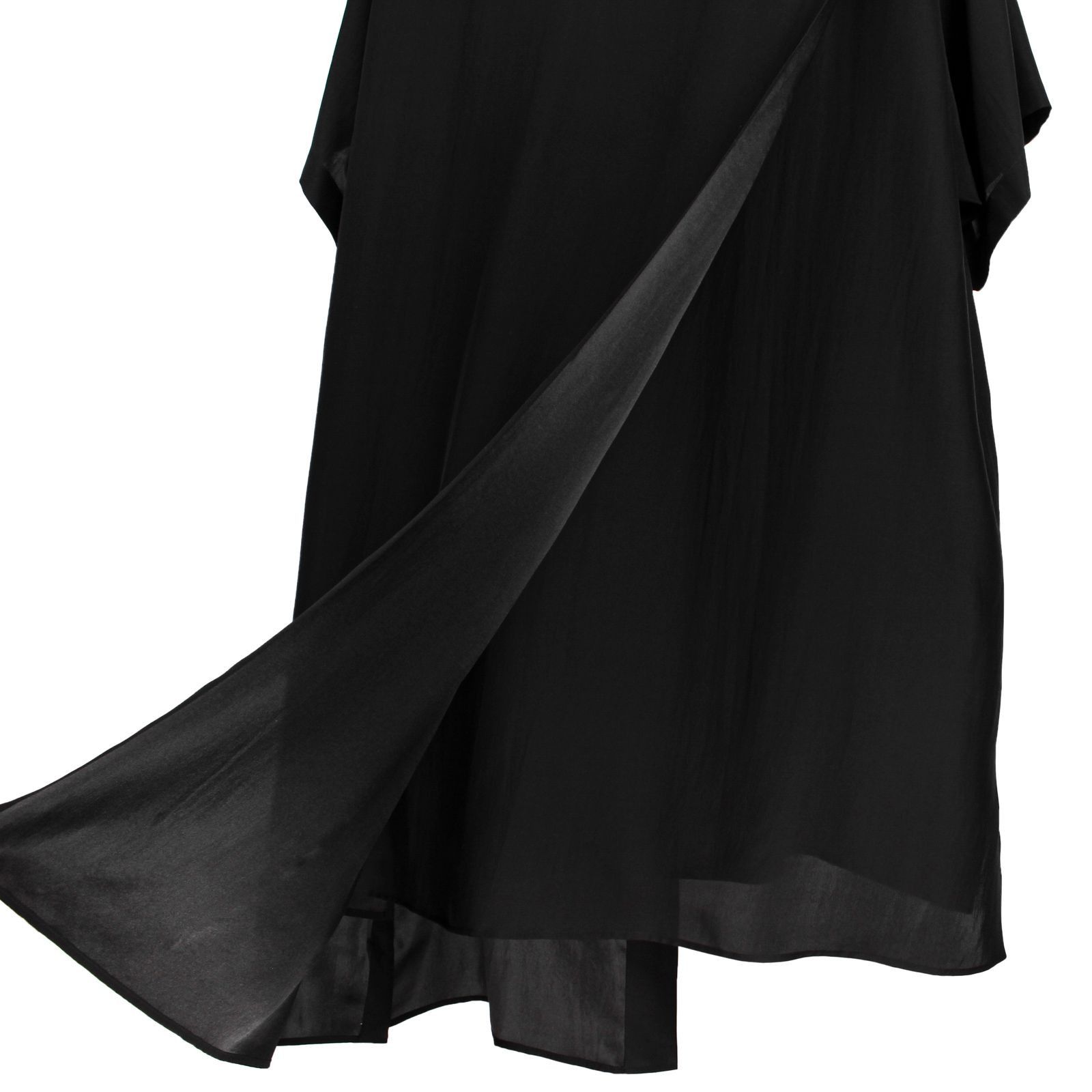 Yohji Yamamoto Yohji Yamamoto Pour Homme - Silk Dahlia Layered Aloha Blouse Size US M / EU 48-50 / 2 - 11 Thumbnail