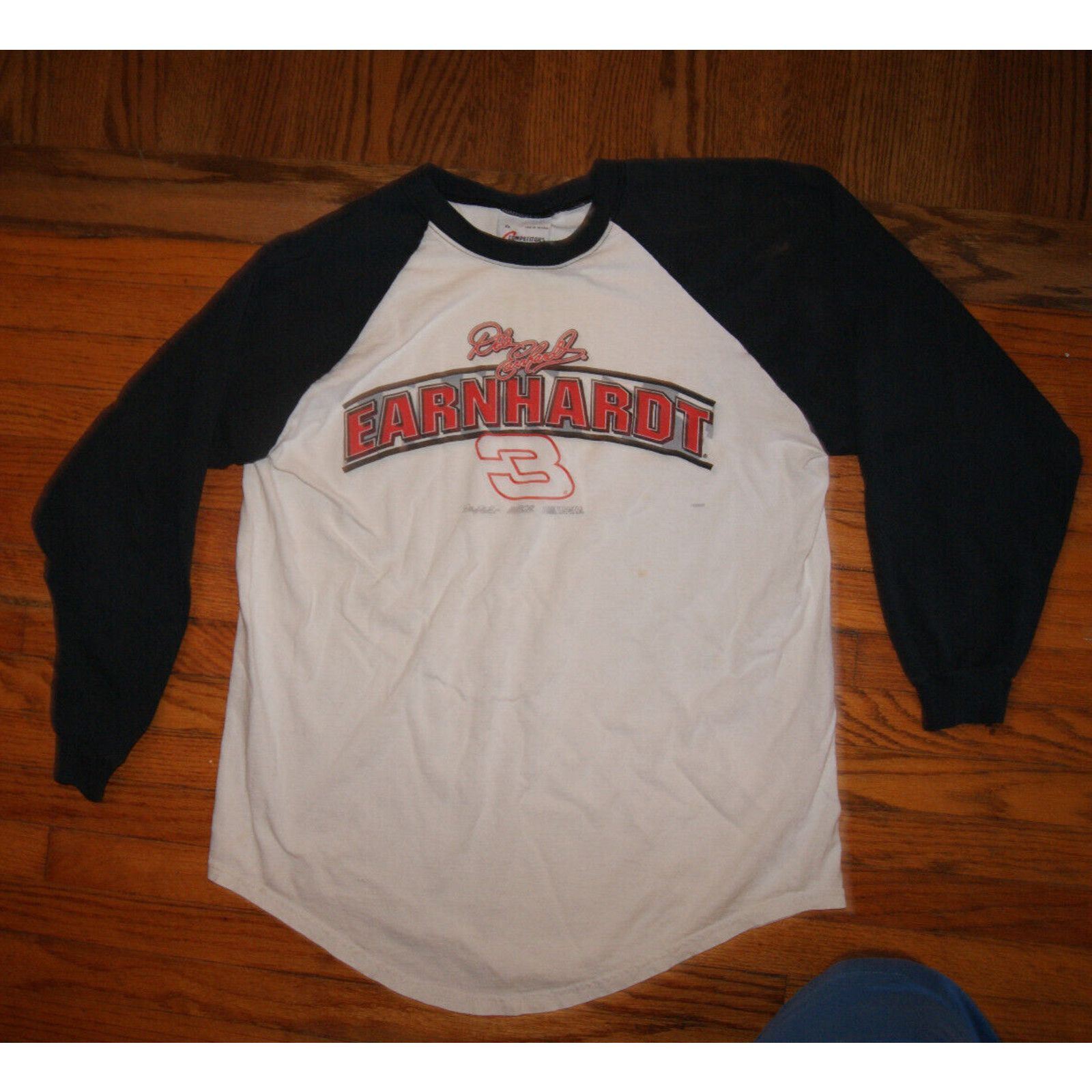 Other VTG Dale Earnhardt Jr. #3 3/4 Sleeve XL Shirt Raglan NASCAR Size US XL / EU 56 / 4 - 1 Thumbnail