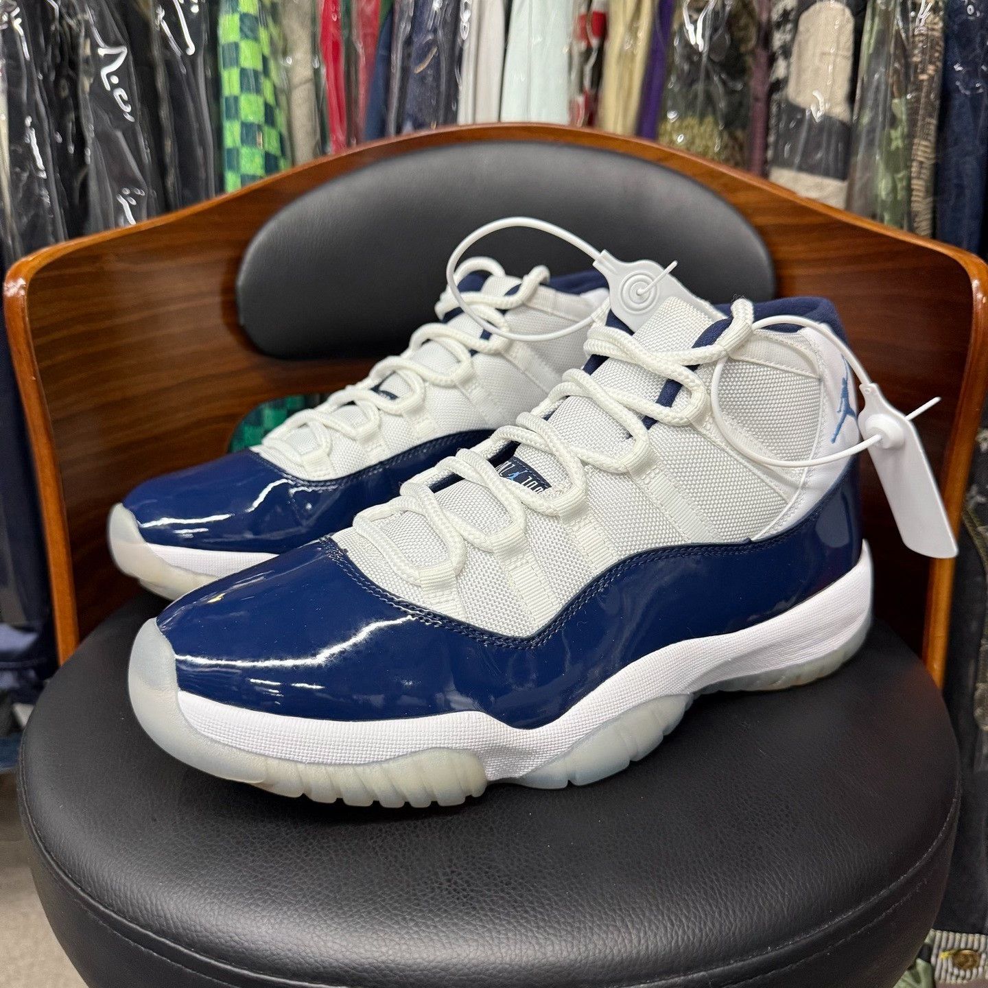 Nike Nike AJ11 Blue Lowtop Sneakers 12 Men Size US 12 / EU 45 - 1 Thumbnail