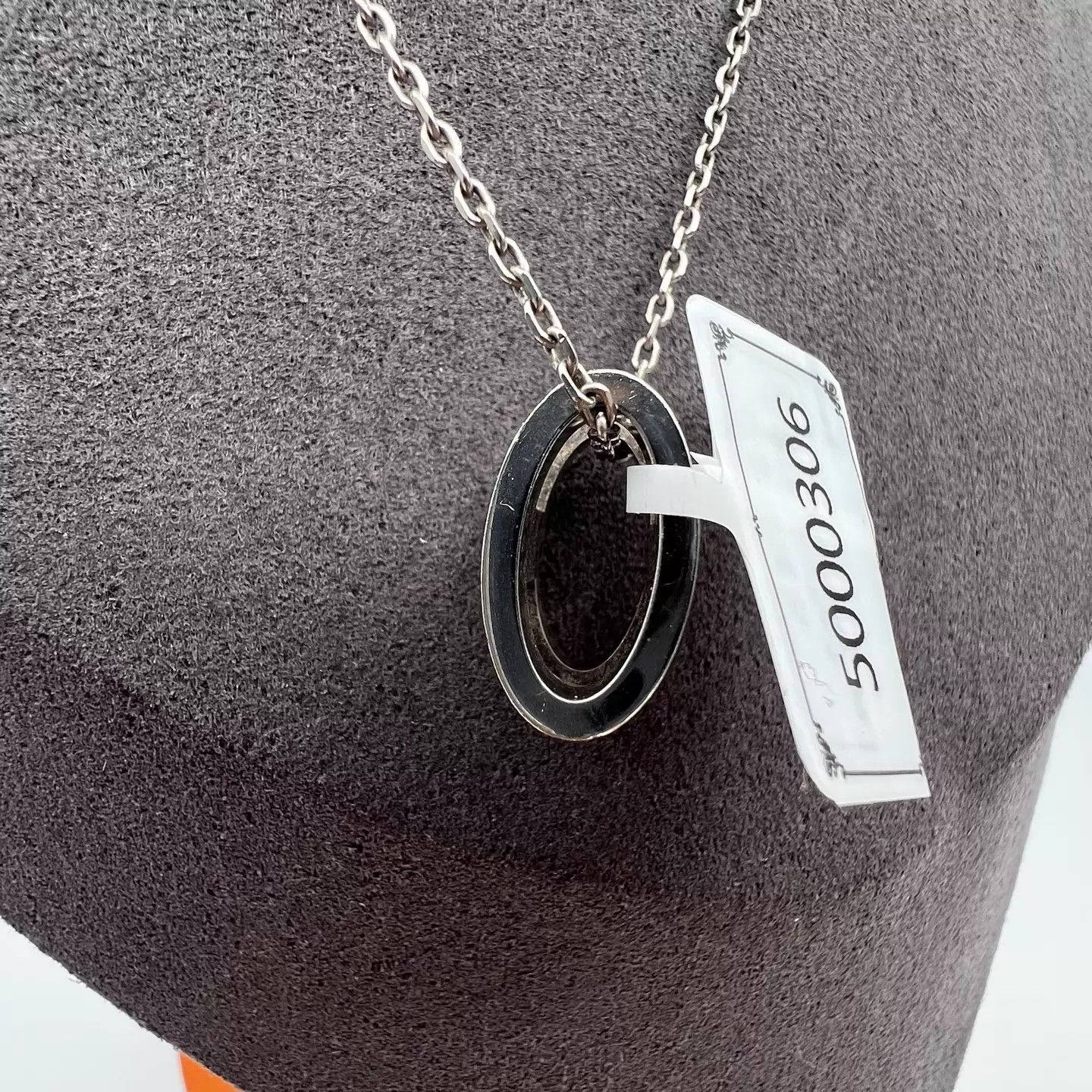 Hermes HERMES POP H H Pendant Necklace Mint Size ONE SIZE - 4 Thumbnail