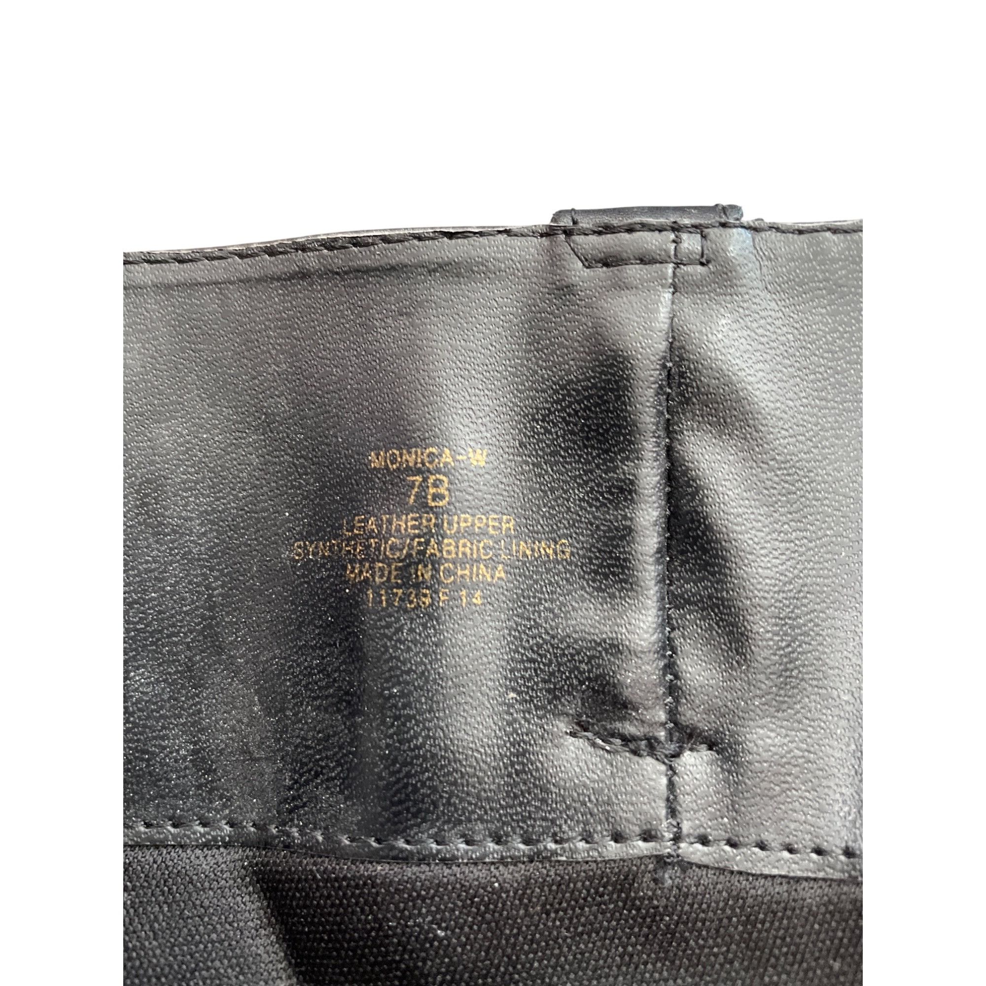 Ralph Lauren Ralph Lauren Womens Black Leather Knee-High Riding Boots Siz Size US 7 / IT 37 - 6 Thumbnail