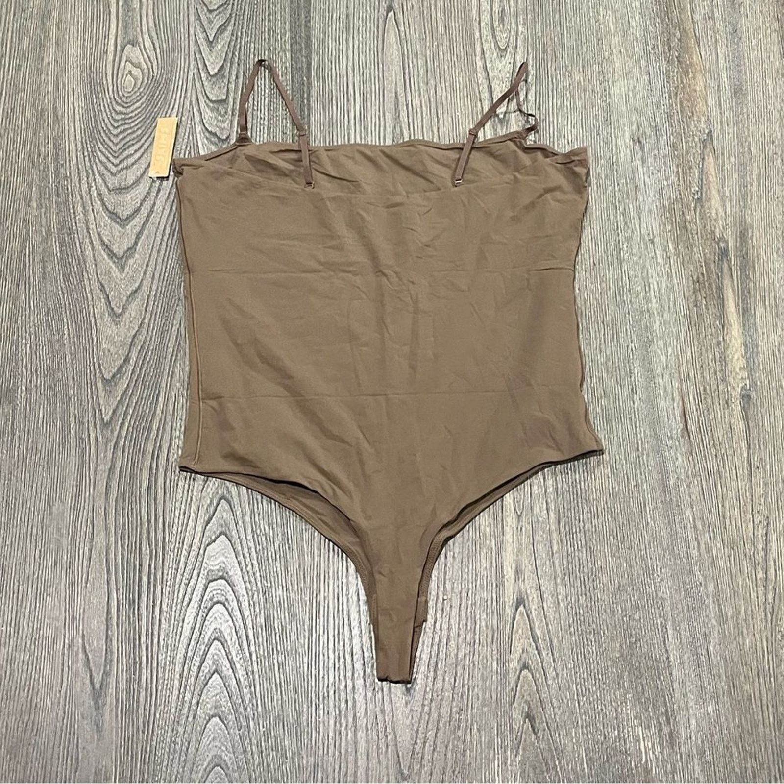SKIMS NWT Skims Fits Everybody Cami Bodysuit Oxide 3X Size 3XL / US 20-22 - 5 Thumbnail