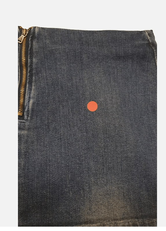Mowalola MOWALOLA M SEAL MINI DENIM MOPS23SK010685781578 Size S Size 27" / US 4 / IT 40 - 8 Thumbnail