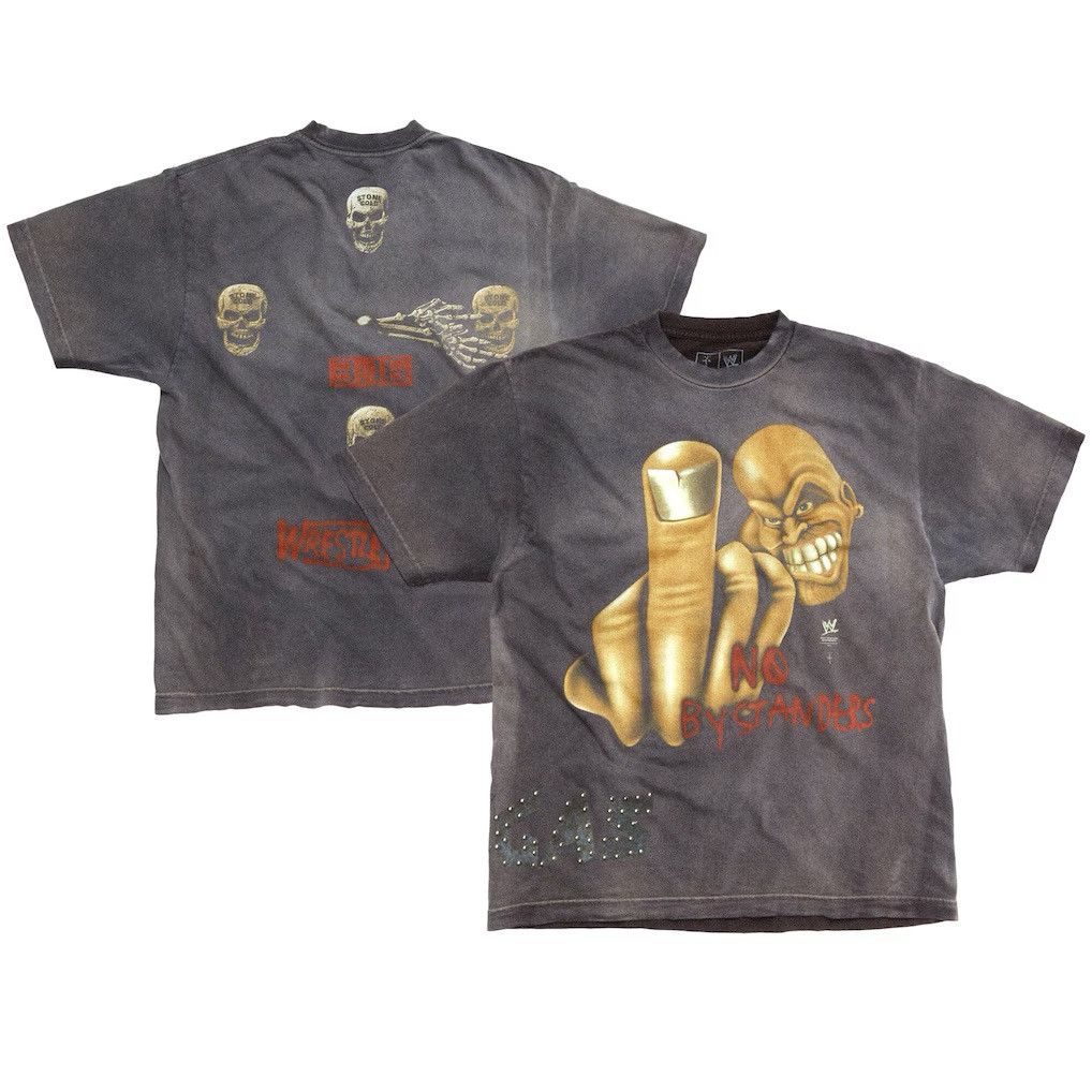 Travis Scott × WWE Cactus Jack & WWE - No Bystanders T-Shirt (Stone Cold) Size US L / EU 52-54 / 3 - 1 Thumbnail