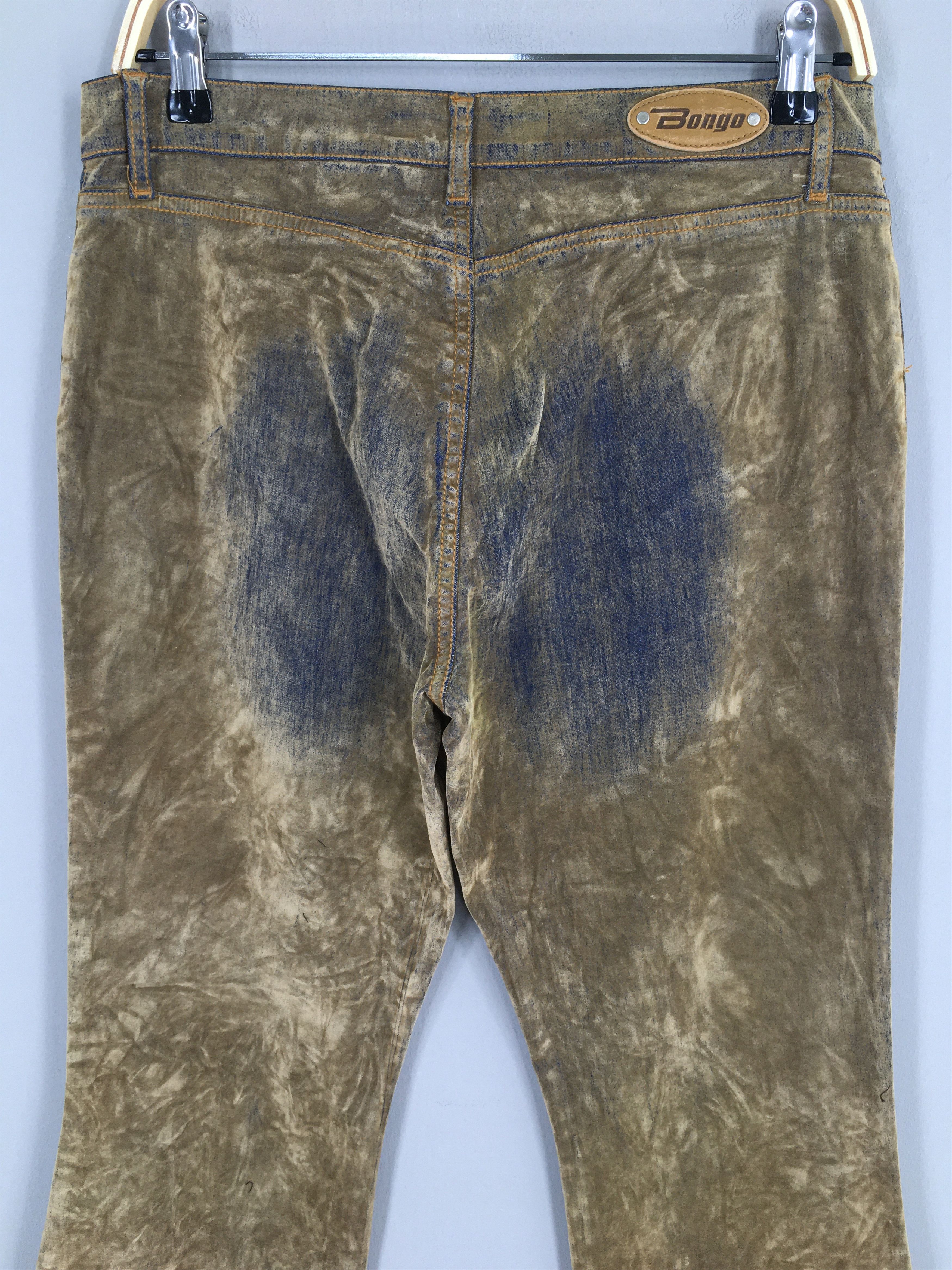 Japanese Brand Size 29x31 Y2K Bongo Let Me Be Flared Bootcut Pants S1039 Size US 29 - 9 Thumbnail