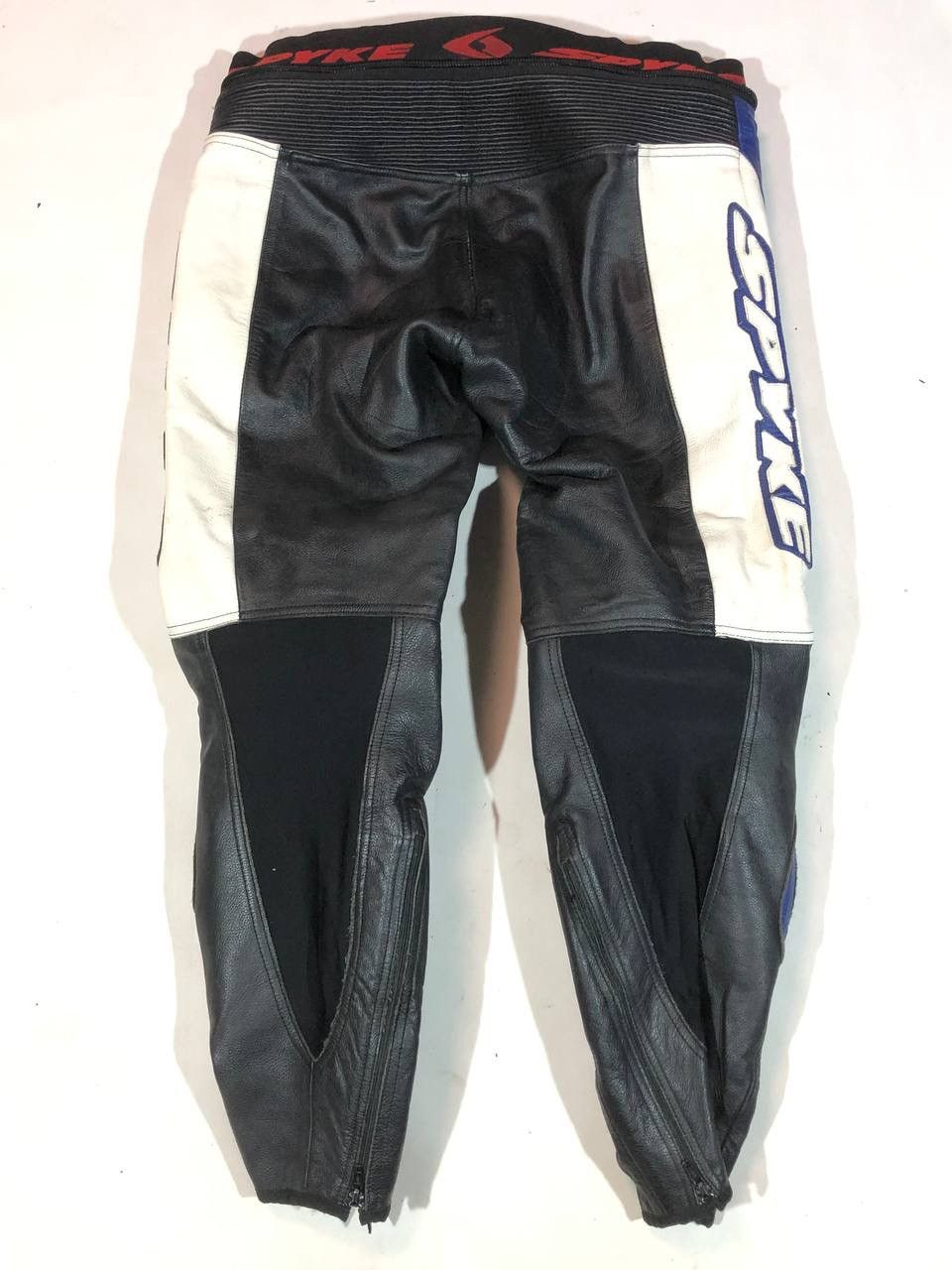 Leather Spyke Vintage Racing Motorcycle Leather Pants Size US 36 / EU 52 - 7 Thumbnail