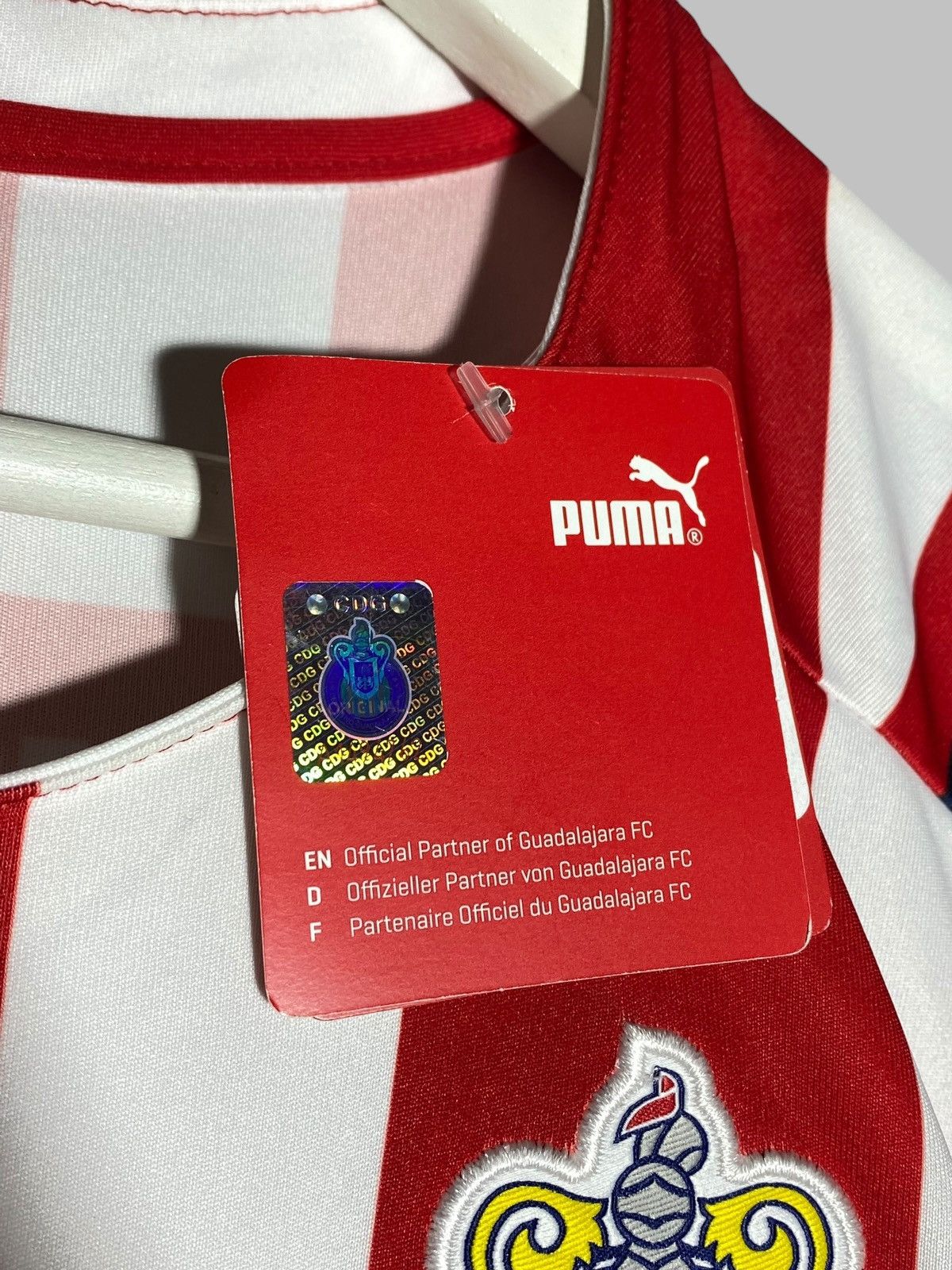 Puma New Puma Chivas de Guadalajara 2021 2022 Home Football Shirt Size US L / EU 52-54 / 3 - 10 Thumbnail