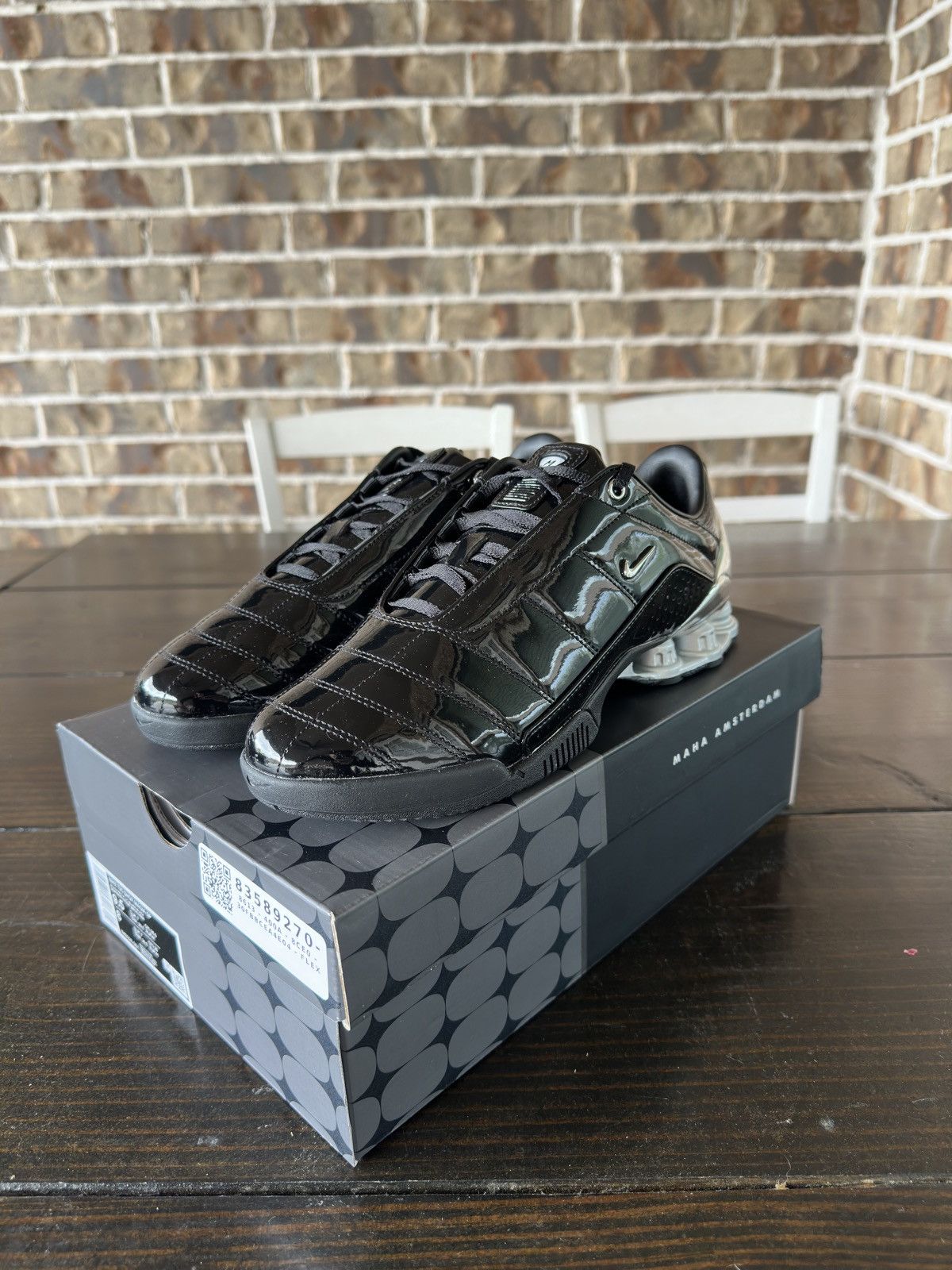 Nike Maha Amsterdam x Nike T90 Shox Black Silver Size US 8 / EU 41 - 1 Thumbnail