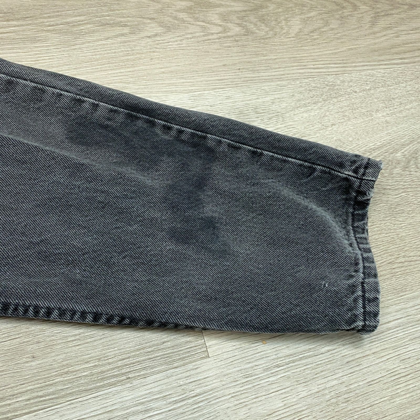 Levi's × Vintage Vintage 80s Levi's 550 Tapered Black Tab Jeans 29x33 USA Size US 29 - 13 Thumbnail